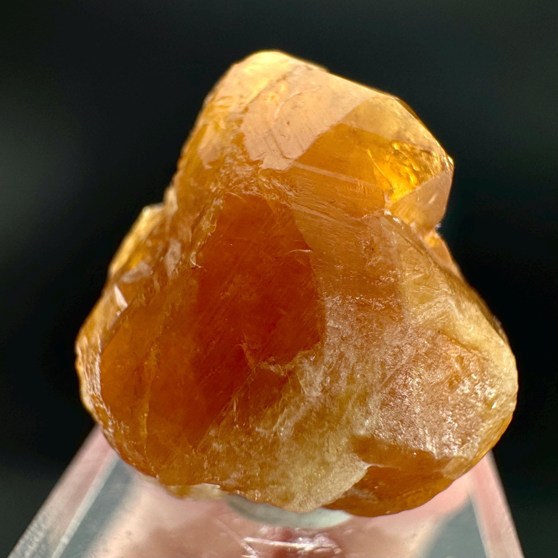 Hessonite Garnet | Orange Crystal, Mineral Specimen from Pakistan