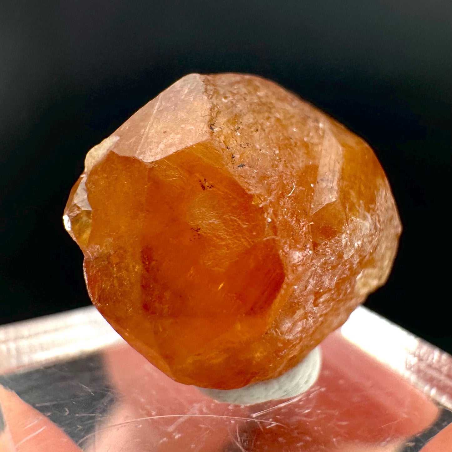 Hessonite Garnet | Orange Crystal, Mineral Specimen from Pakistan