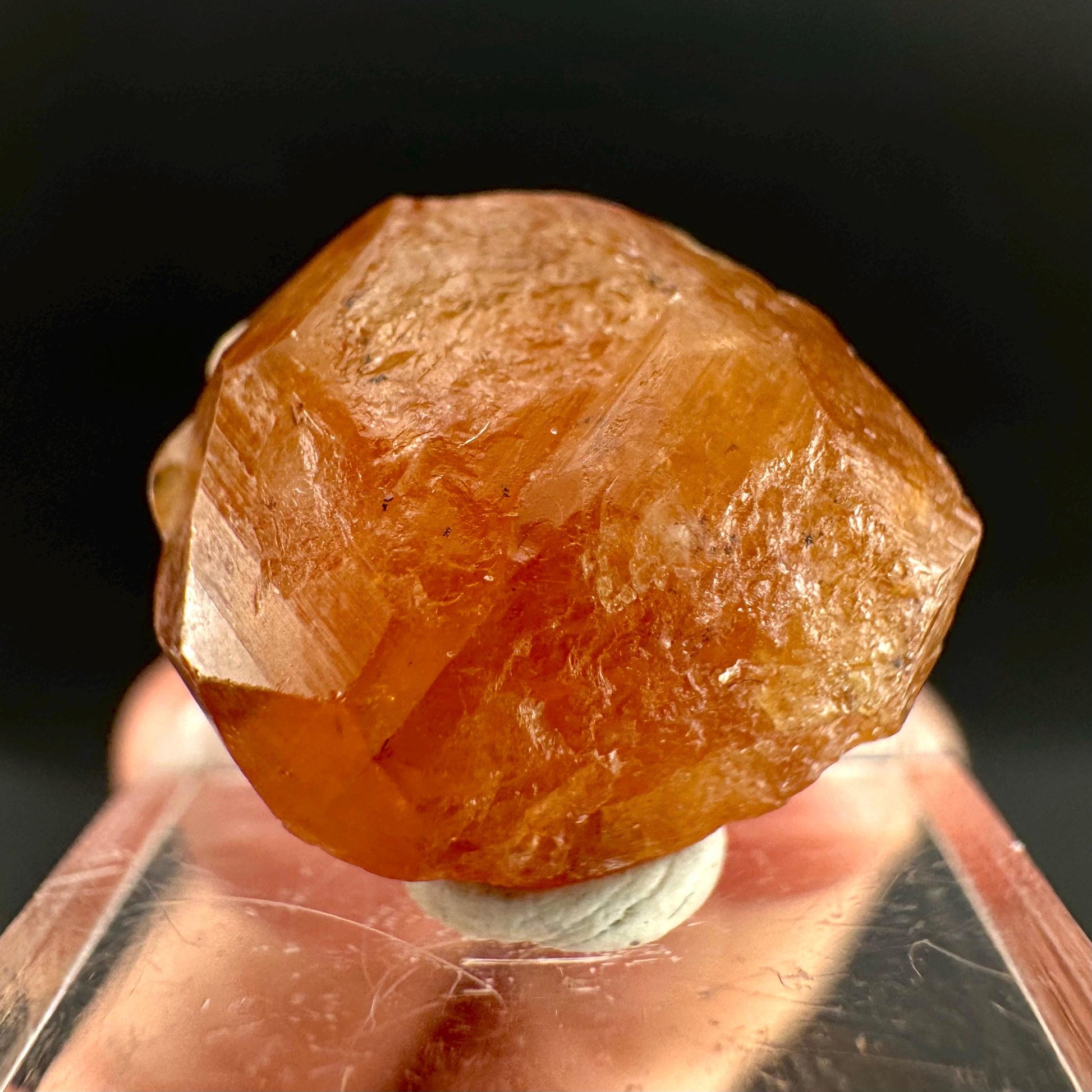 Hessonite Garnet | Orange Crystal, Mineral Specimen from Pakistan