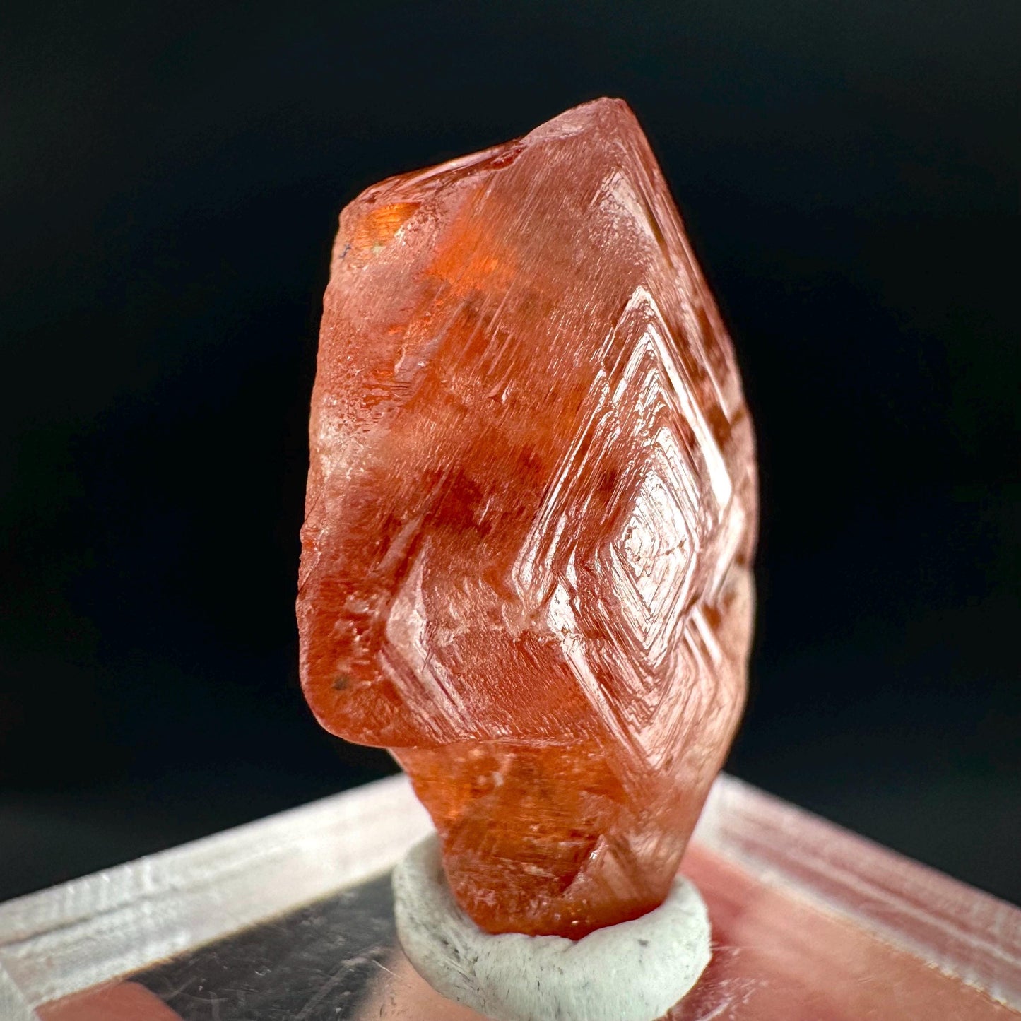 Hessonite Garnet | Orange Crystal, Mineral Specimen from Pakistan