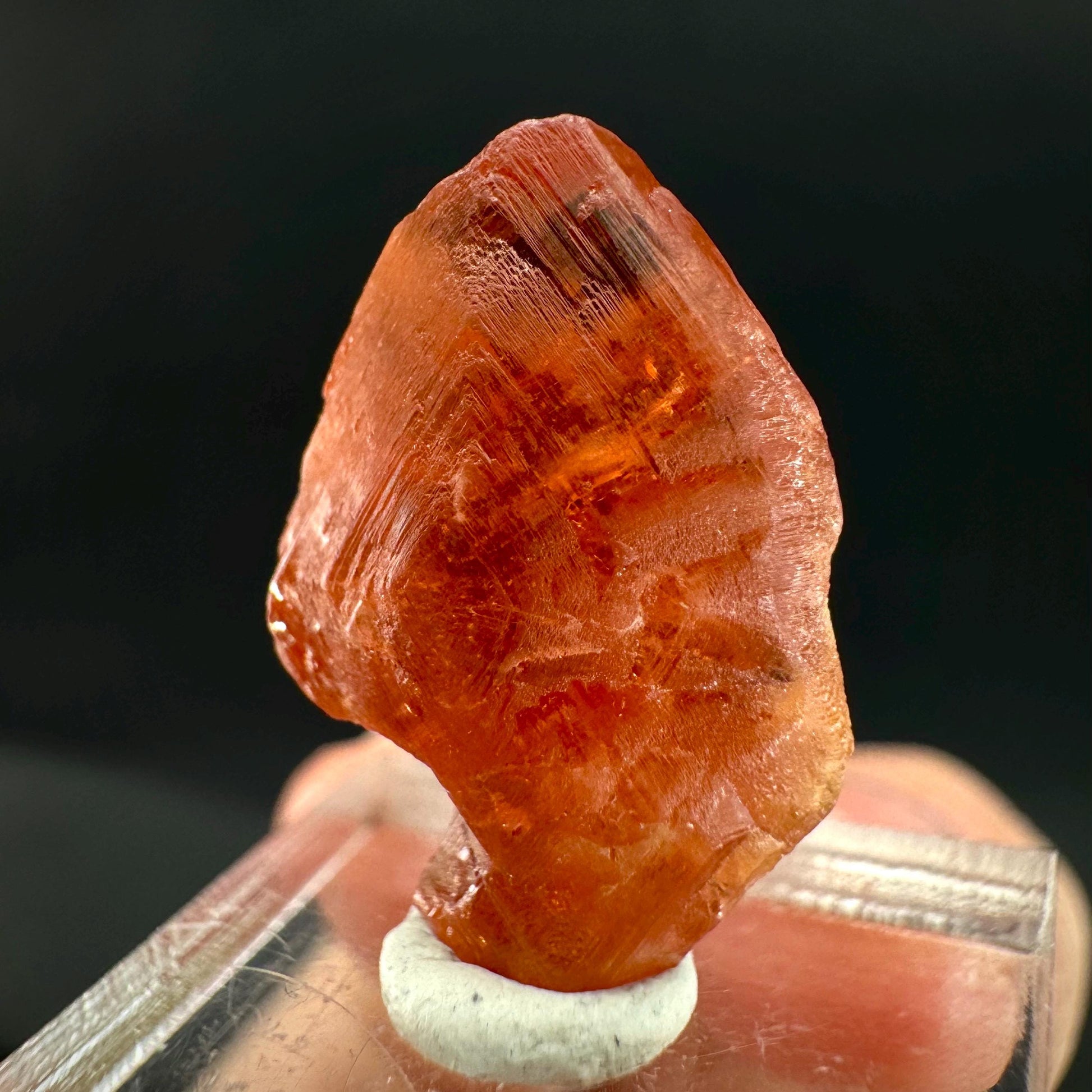 Hessonite Garnet | Orange Crystal, Mineral Specimen from Pakistan