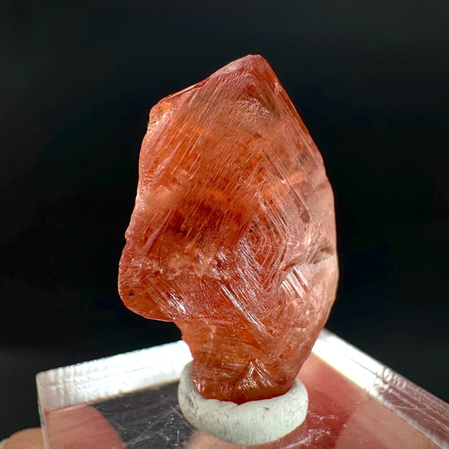 Hessonite Garnet | Orange Crystal, Mineral Specimen from Pakistan