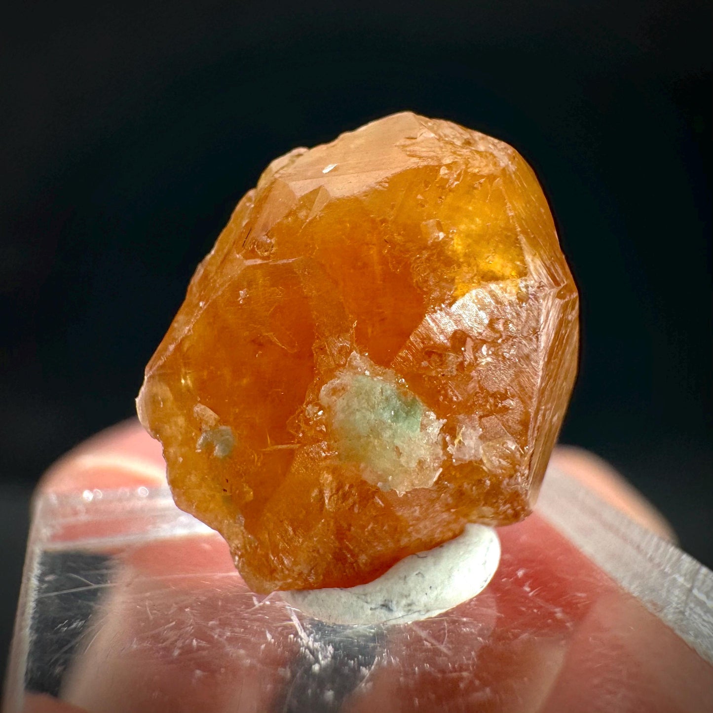 Hessonite Garnet | Orange Crystal, Mineral Specimen from Pakistan