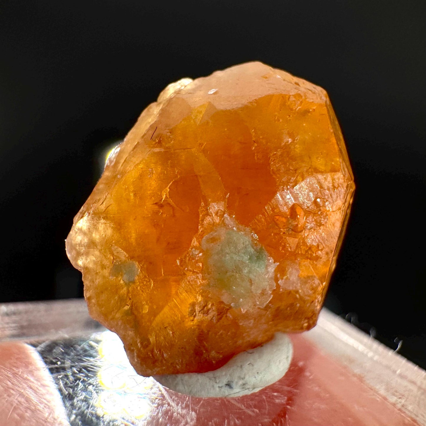 Hessonite Garnet | Orange Crystal, Mineral Specimen from Pakistan