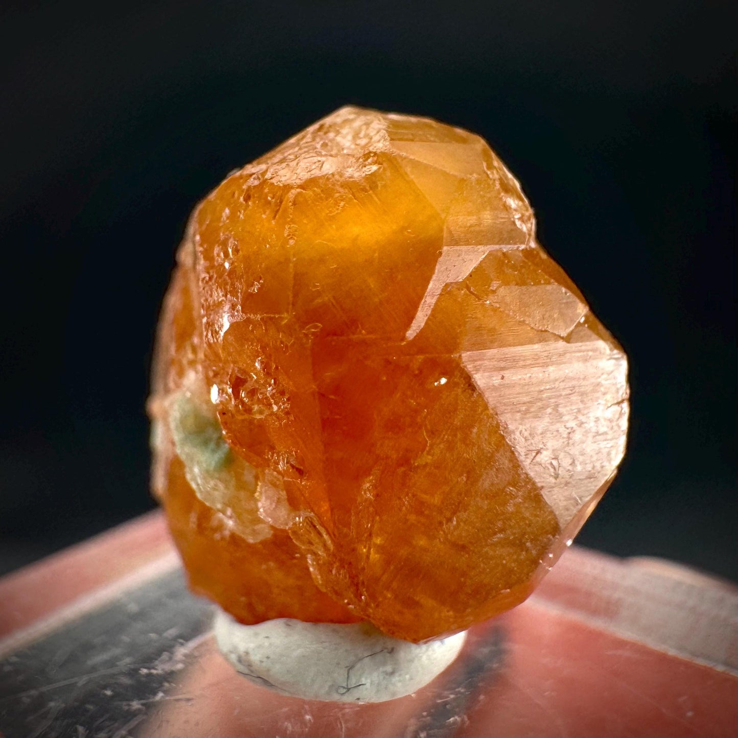 Hessonite Garnet | Orange Crystal, Mineral Specimen from Pakistan