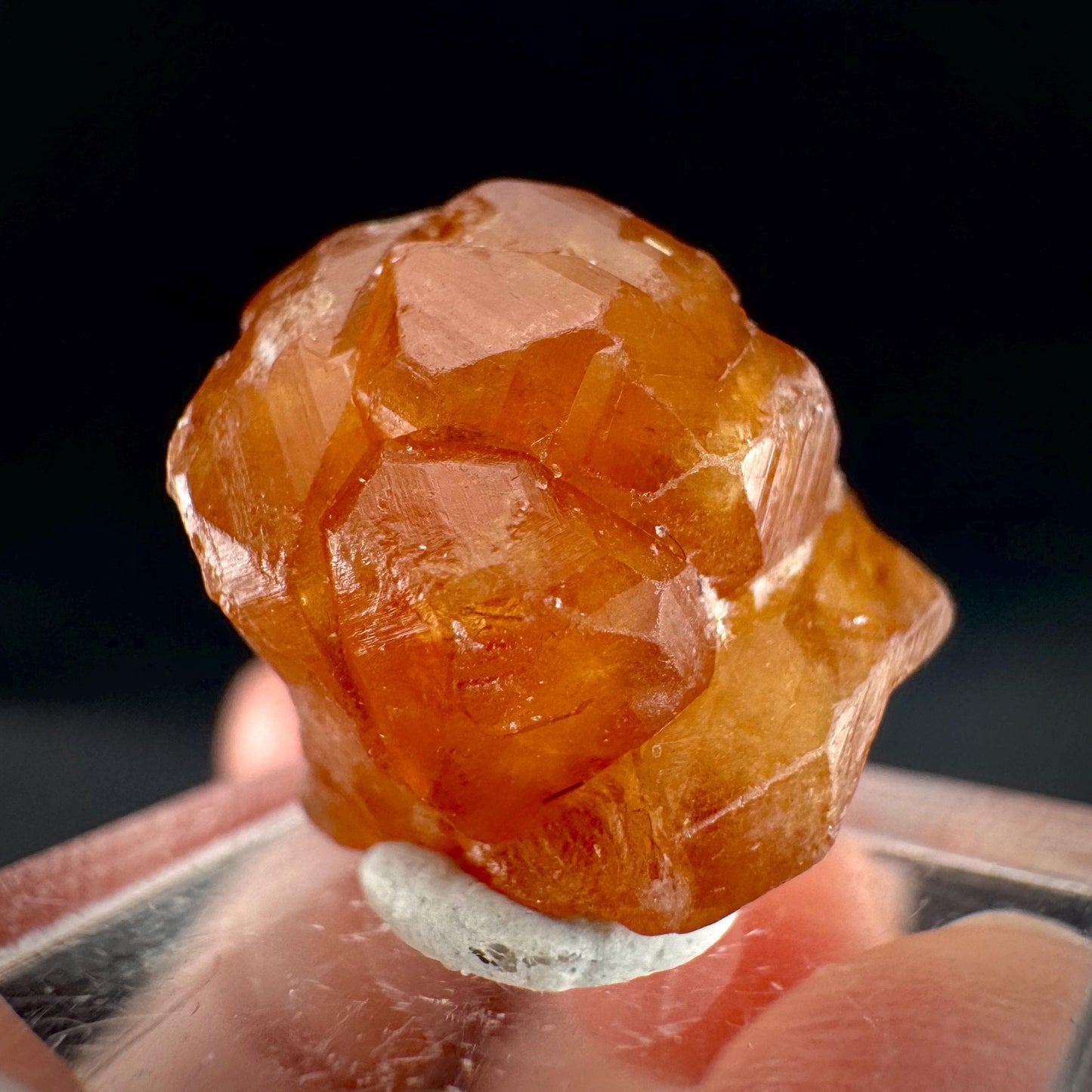 Hessonite Garnet | Orange Crystal, Mineral Specimen from Pakistan