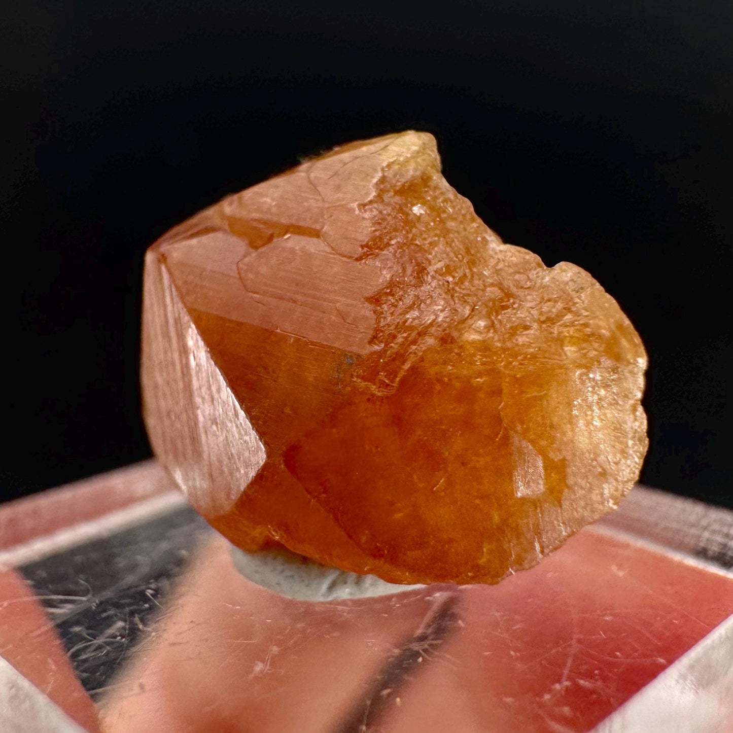 Hessonite Garnet | Orange Crystal, Mineral Specimen from Pakistan
