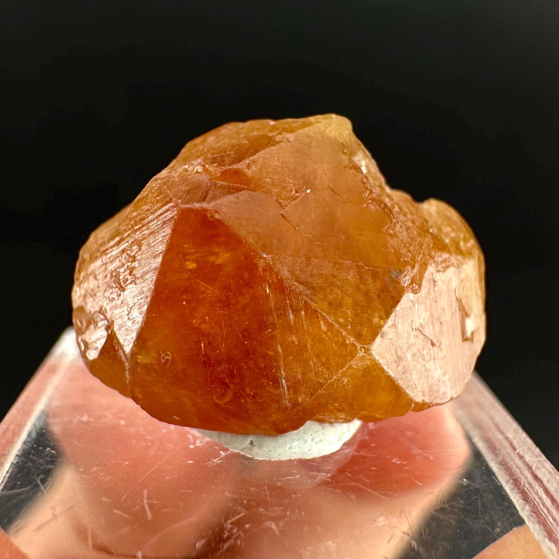 Hessonite Garnet | Orange Crystal, Mineral Specimen from Pakistan