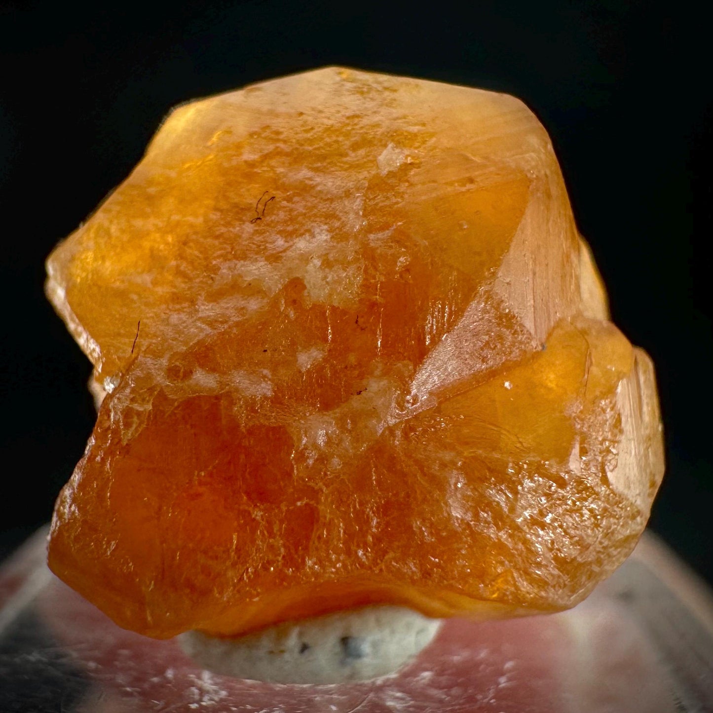 Hessonite Garnet | Orange Crystal, Mineral Specimen from Pakistan