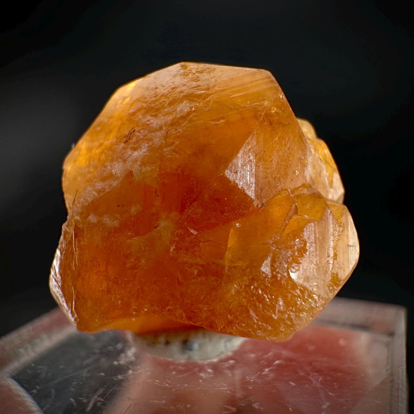 Hessonite Garnet | Orange Crystal, Mineral Specimen from Pakistan