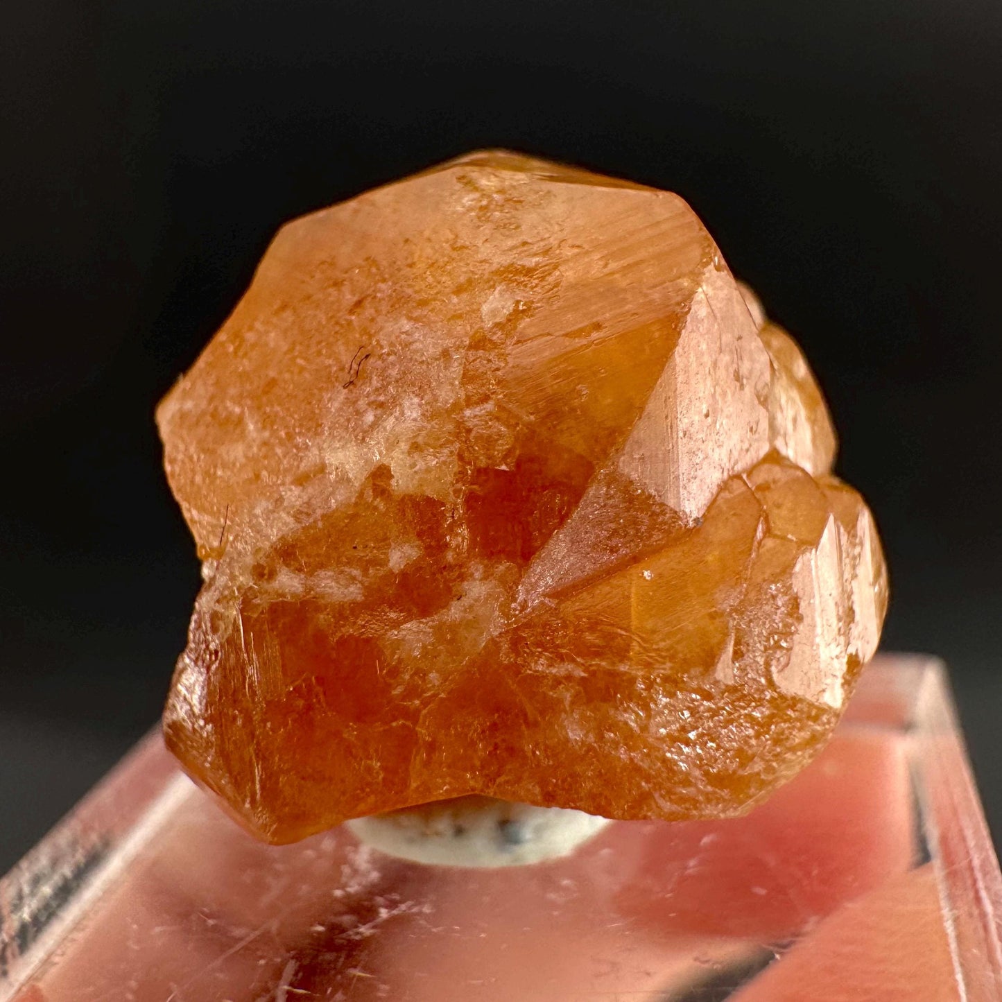 Hessonite Garnet | Orange Crystal, Mineral Specimen from Pakistan