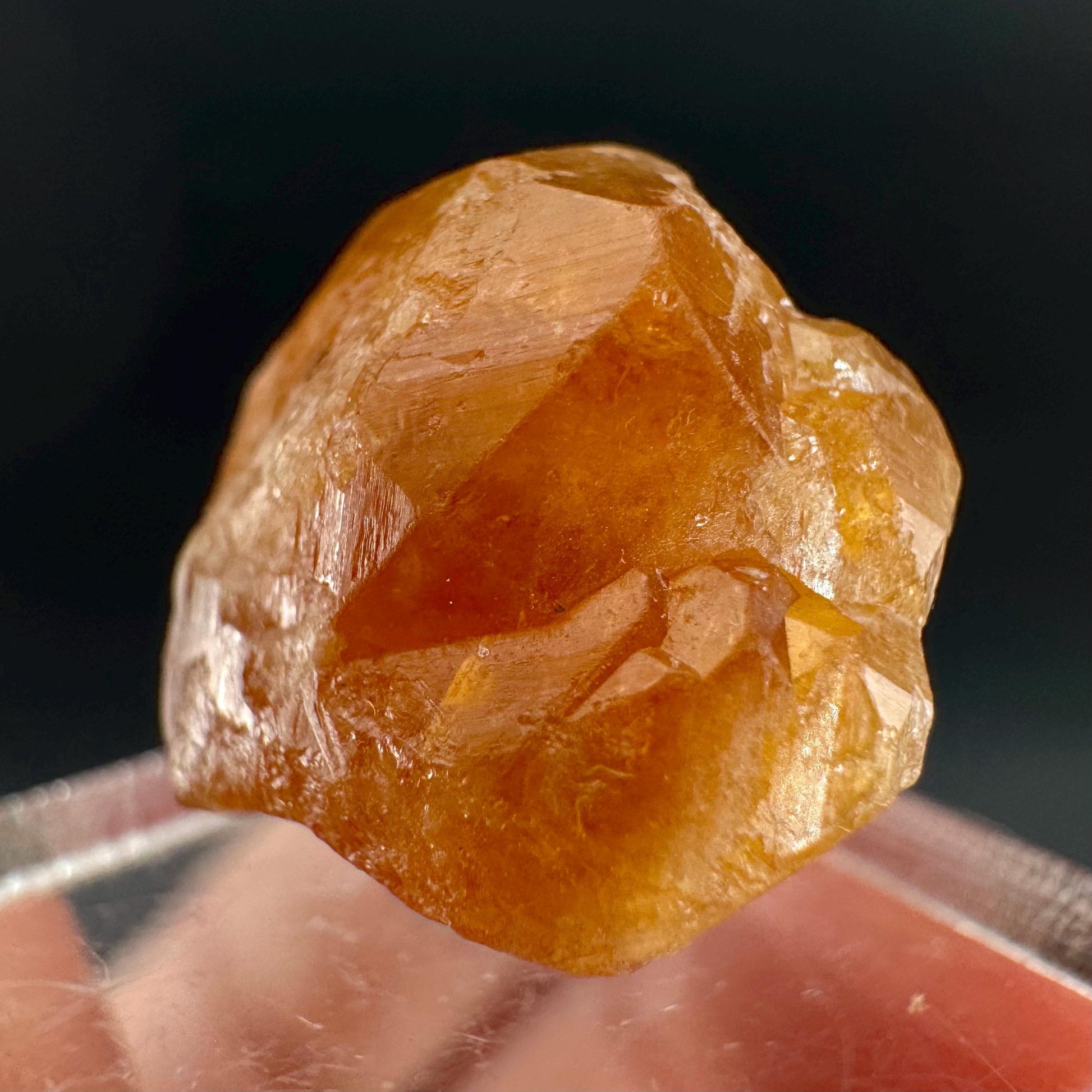 Hessonite Garnet | Orange Crystal, Mineral Specimen from Pakistan