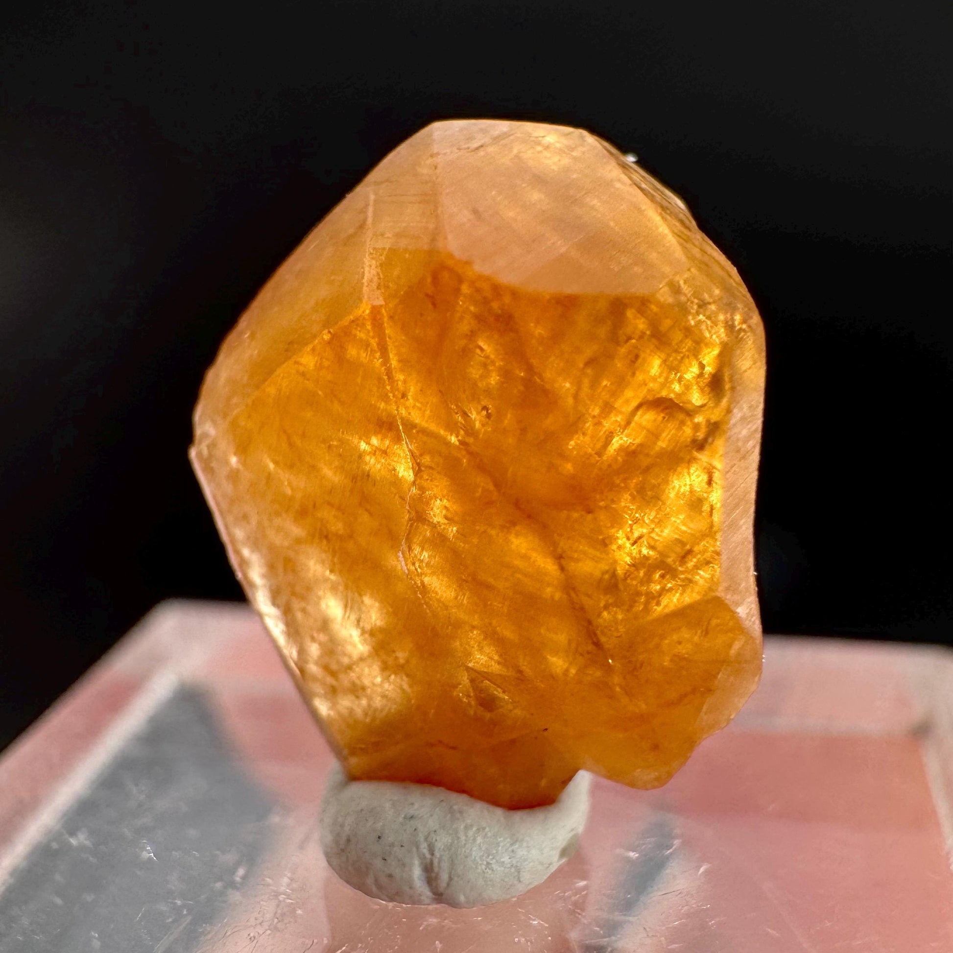 Hessonite Garnet | Orange Crystal, Mineral Specimen from Pakistan