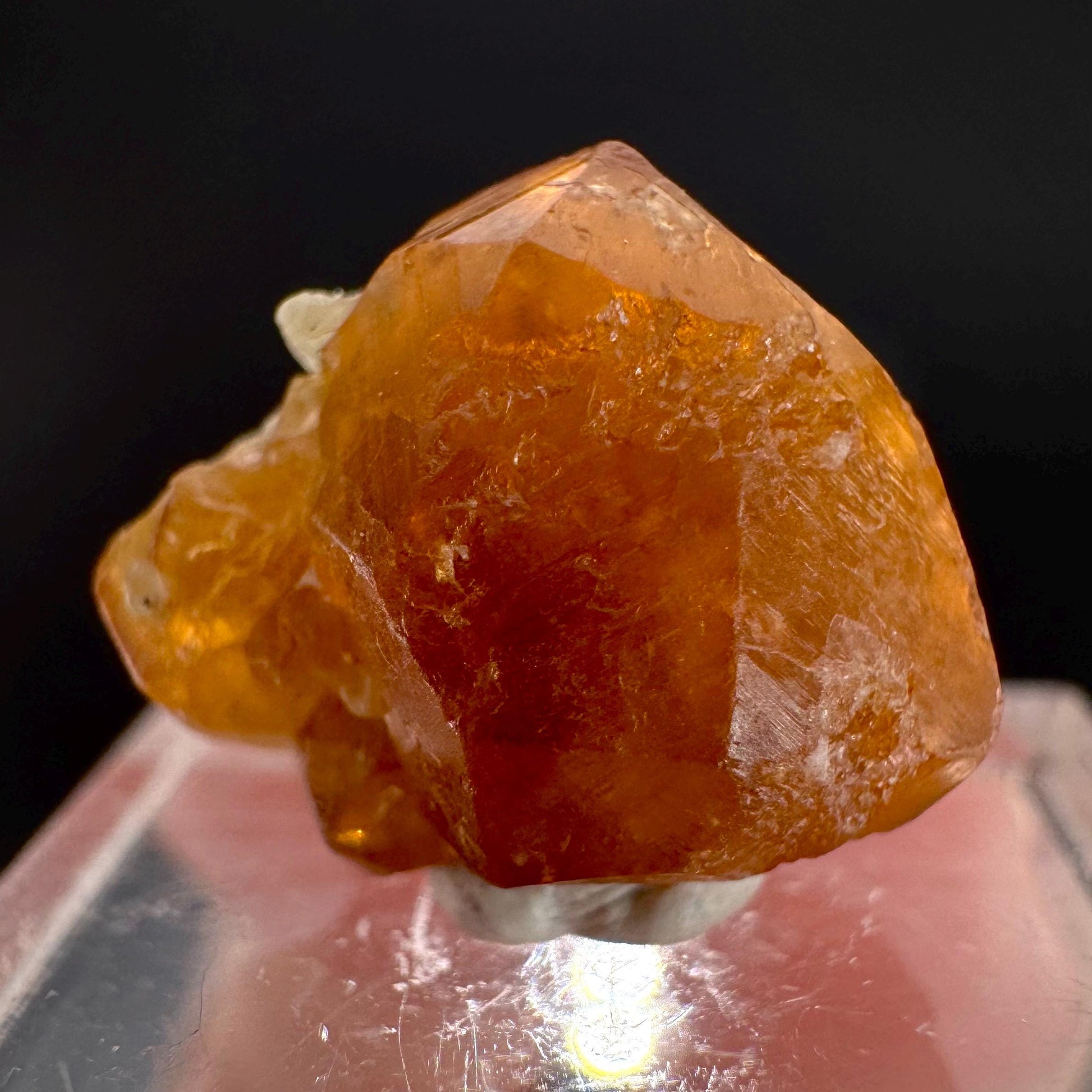 Hessonite Garnet | Orange Crystal, Mineral Specimen from Pakistan