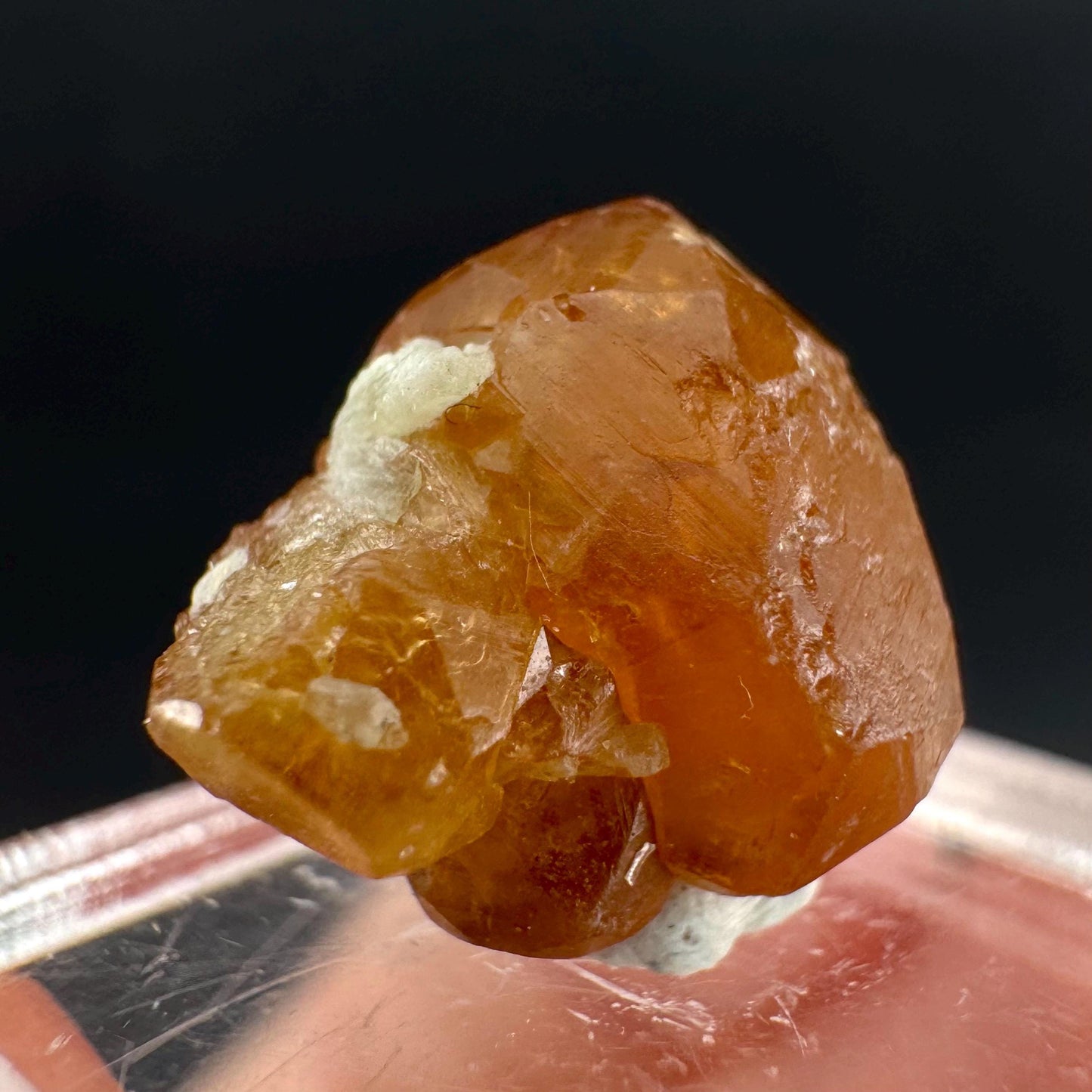 Hessonite Garnet | Orange Crystal, Mineral Specimen from Pakistan
