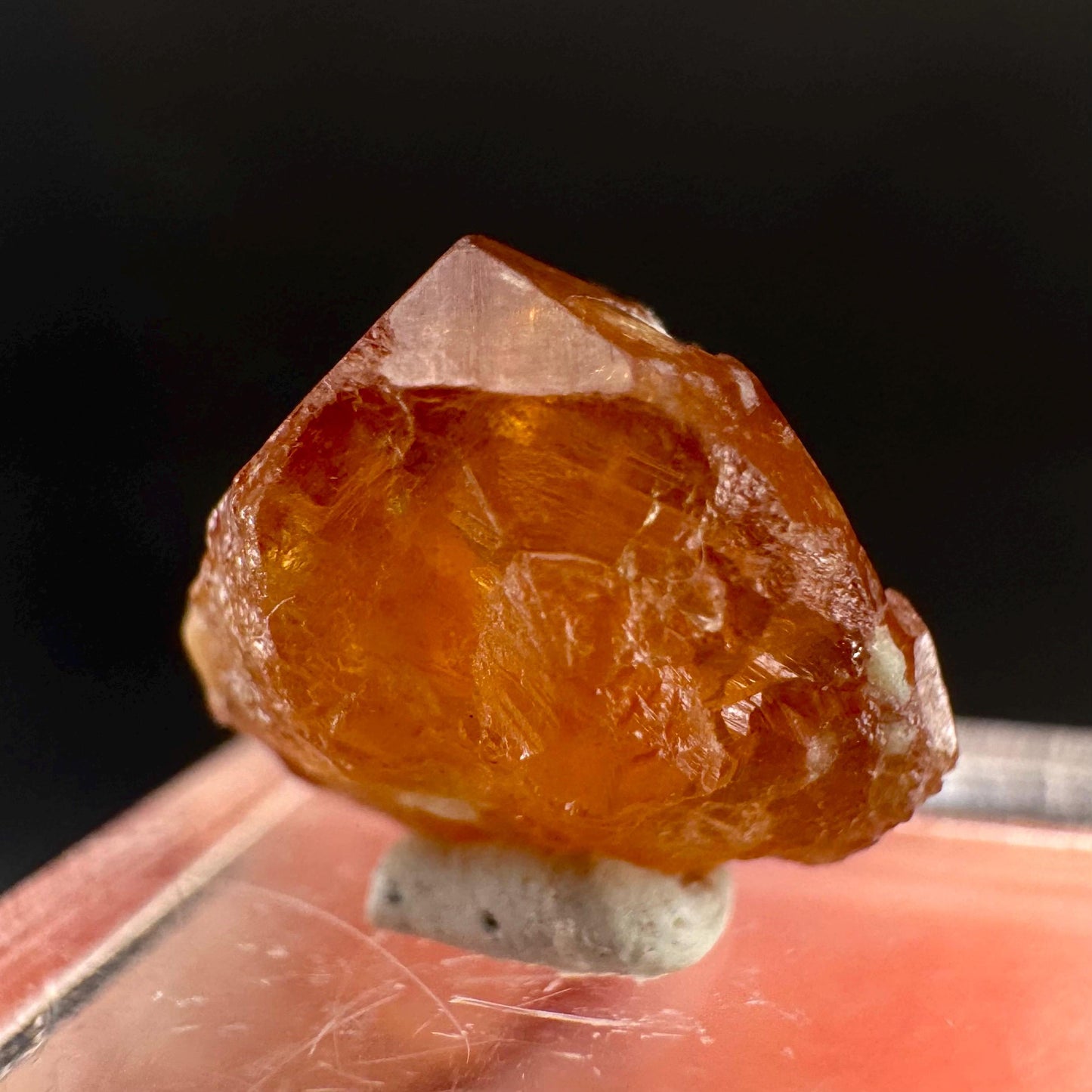 Hessonite Garnet | Orange Crystal, Mineral Specimen from Pakistan