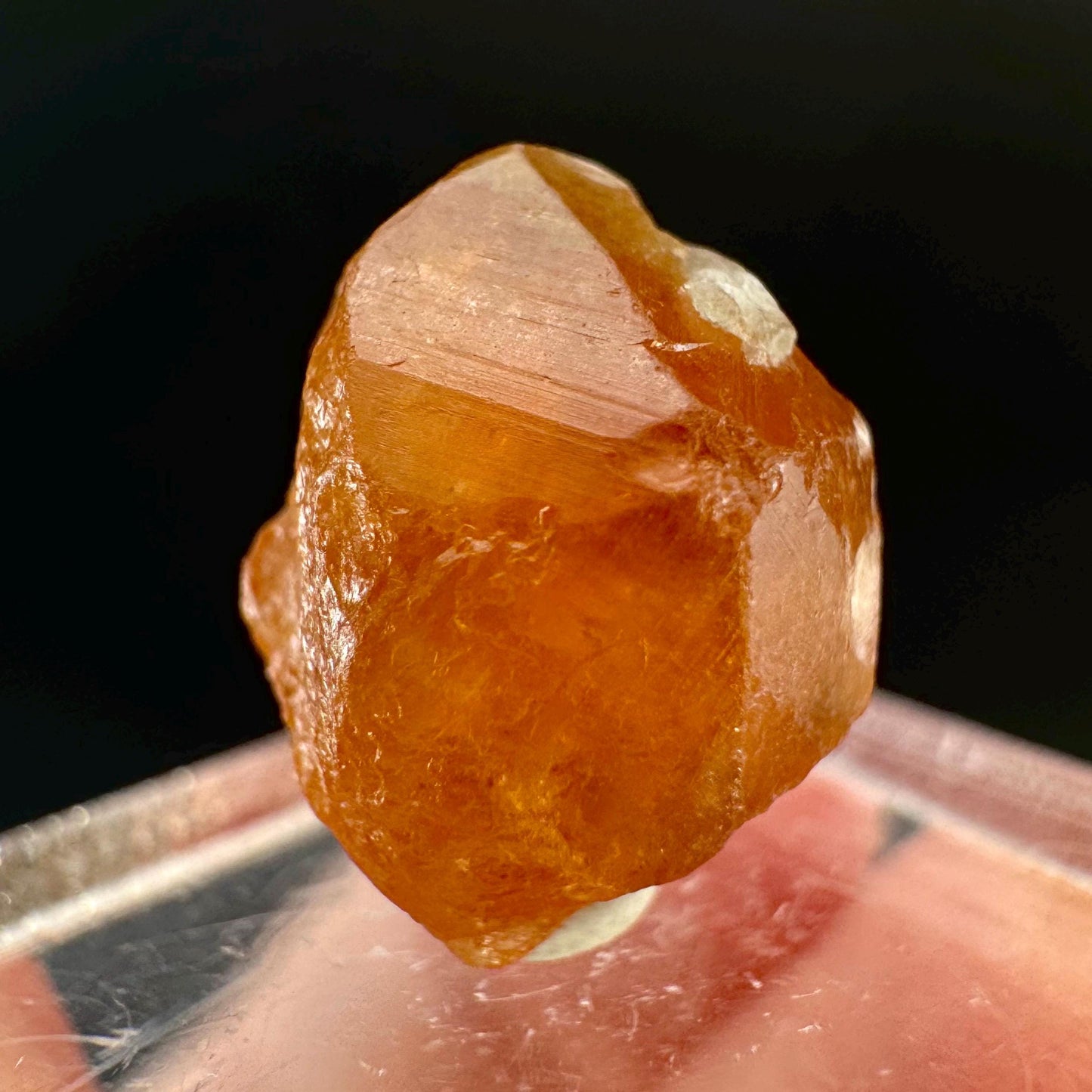 Hessonite Garnet | Orange Crystal, Mineral Specimen from Pakistan