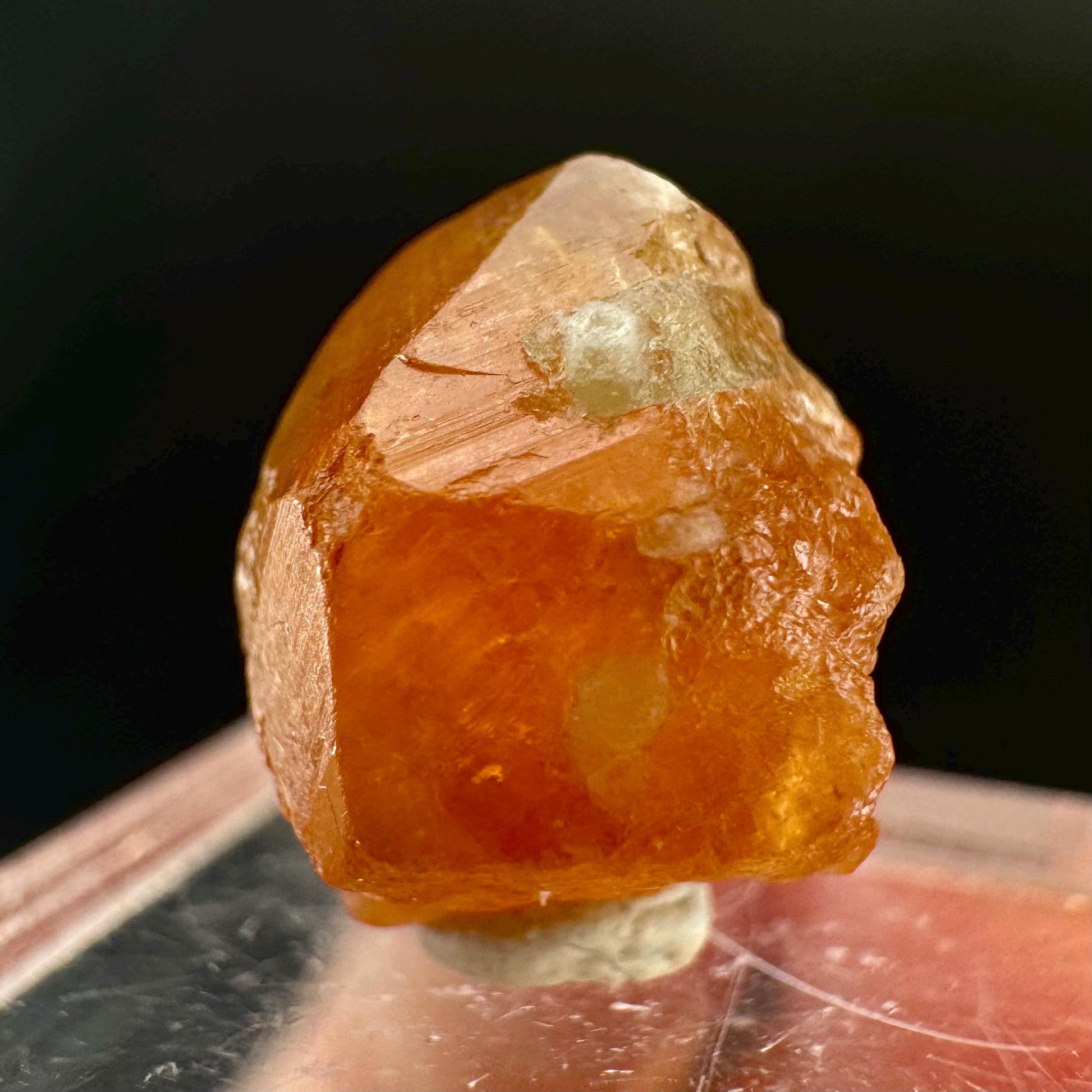 Hessonite Garnet | Orange Crystal, Mineral Specimen from Pakistan