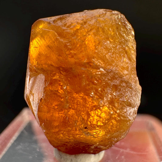 Hessonite Garnet | Orange Crystal, Mineral Specimen from Pakistan