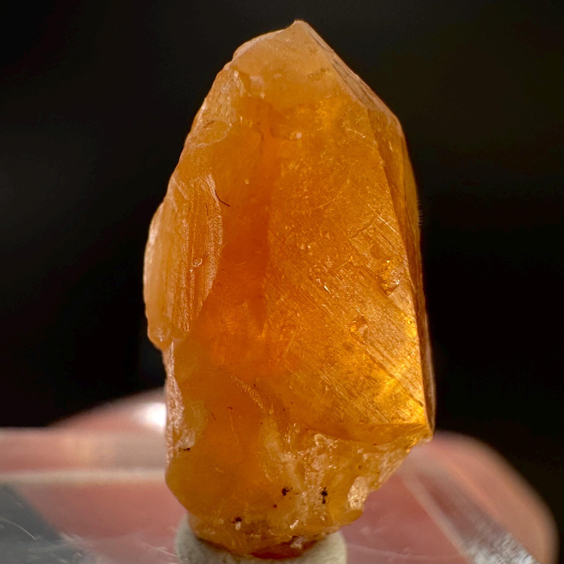 Hessonite Garnet | Orange Crystal, Mineral Specimen from Pakistan