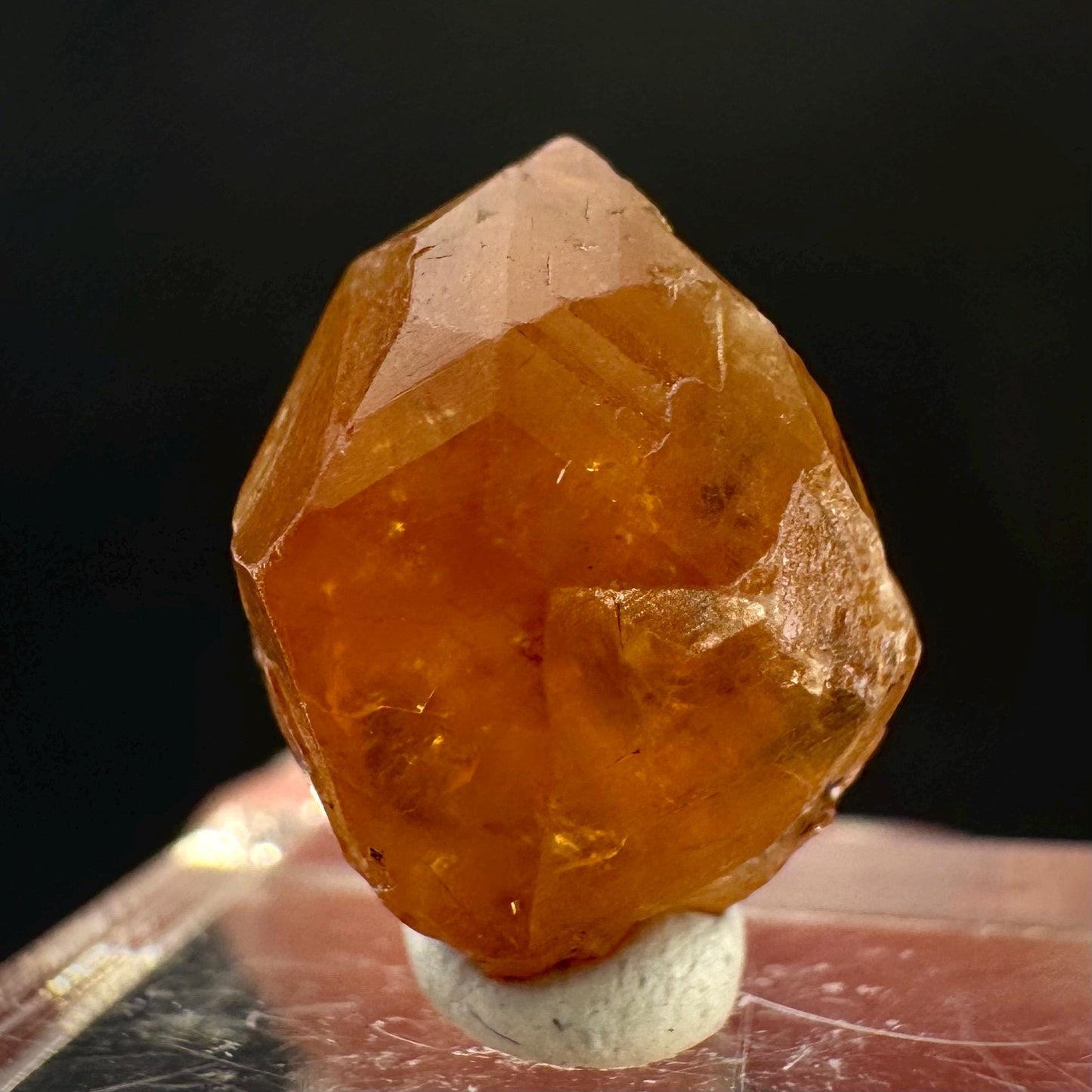 Hessonite Garnet | Orange Crystal, Mineral Specimen from Pakistan