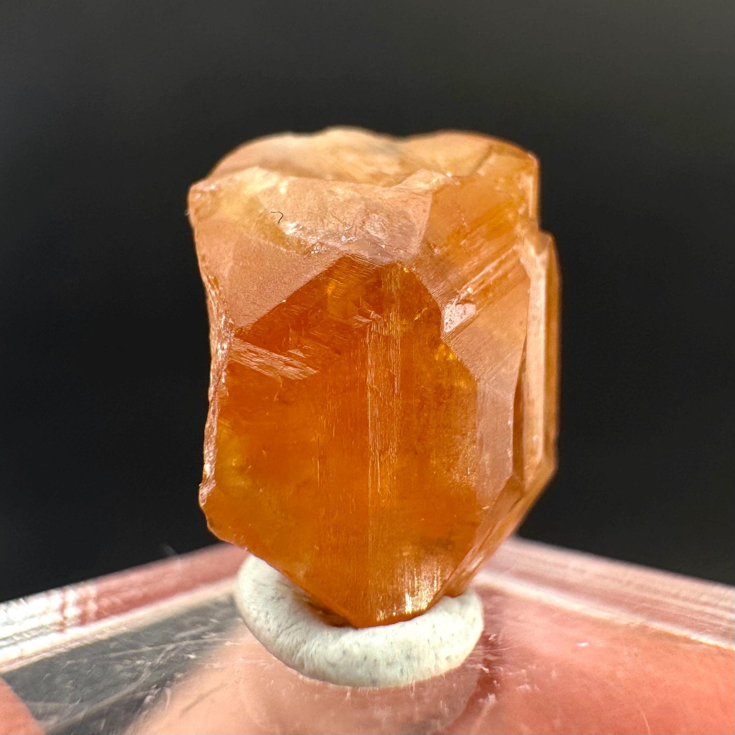 Hessonite Garnet | Orange Crystal, Mineral Specimen from Pakistan