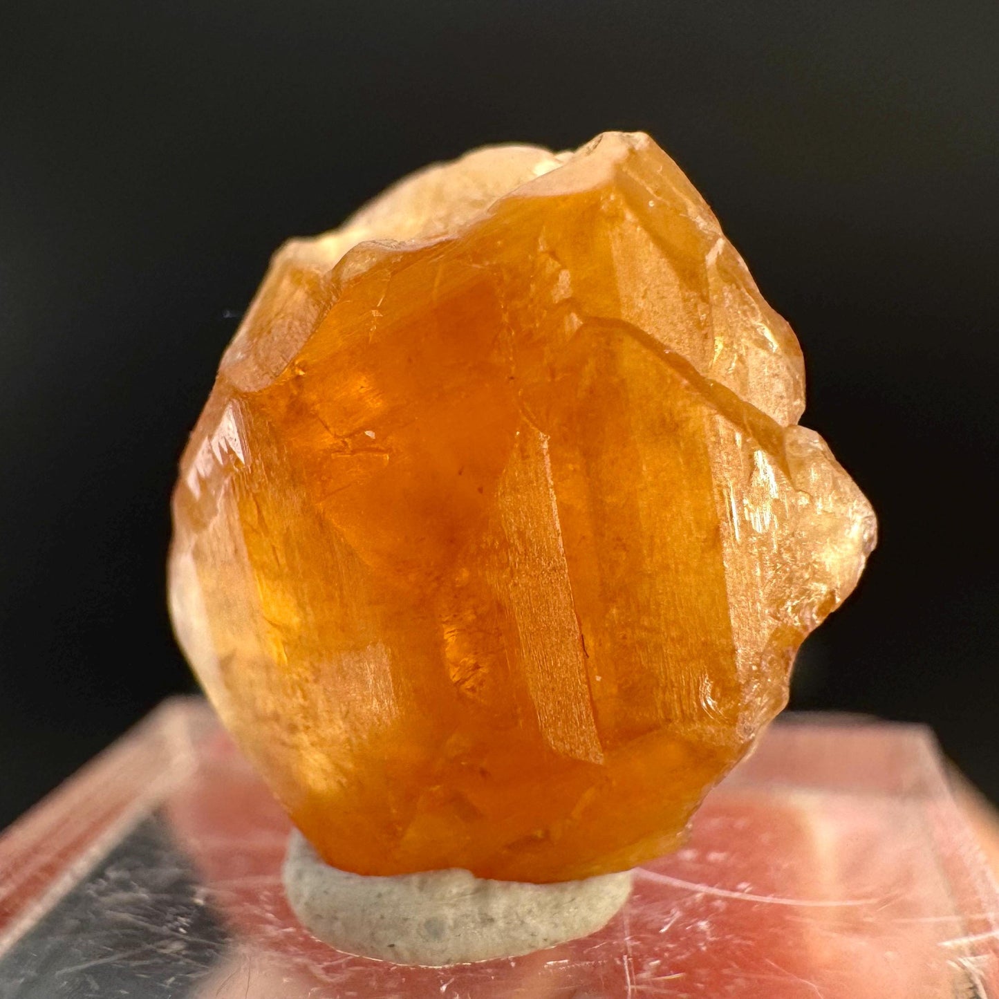Hessonite Garnet | Orange Crystal, Mineral Specimen from Pakistan