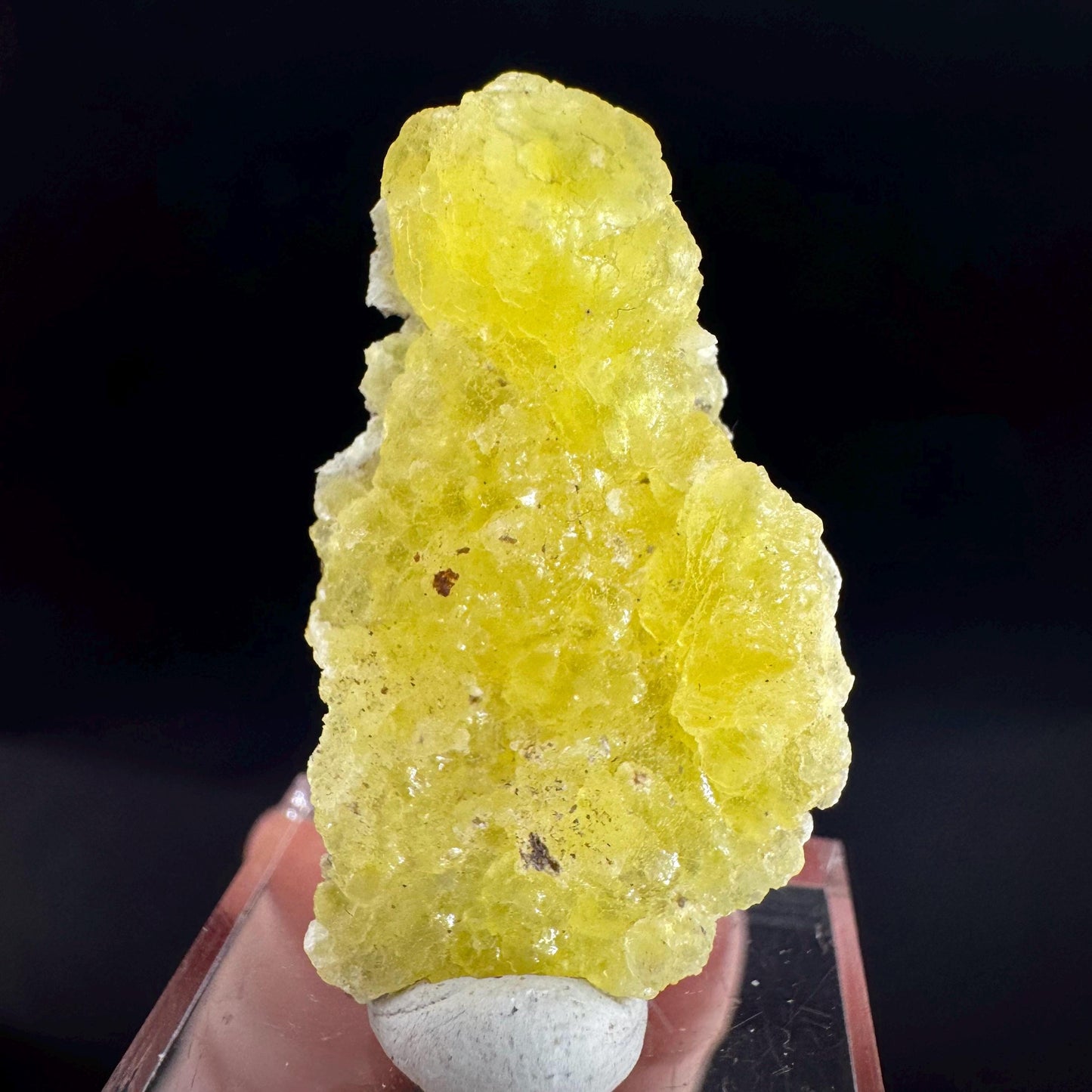 Brucite | Yellow Crystal, Lustrous Mineral Specimen From Pakistan