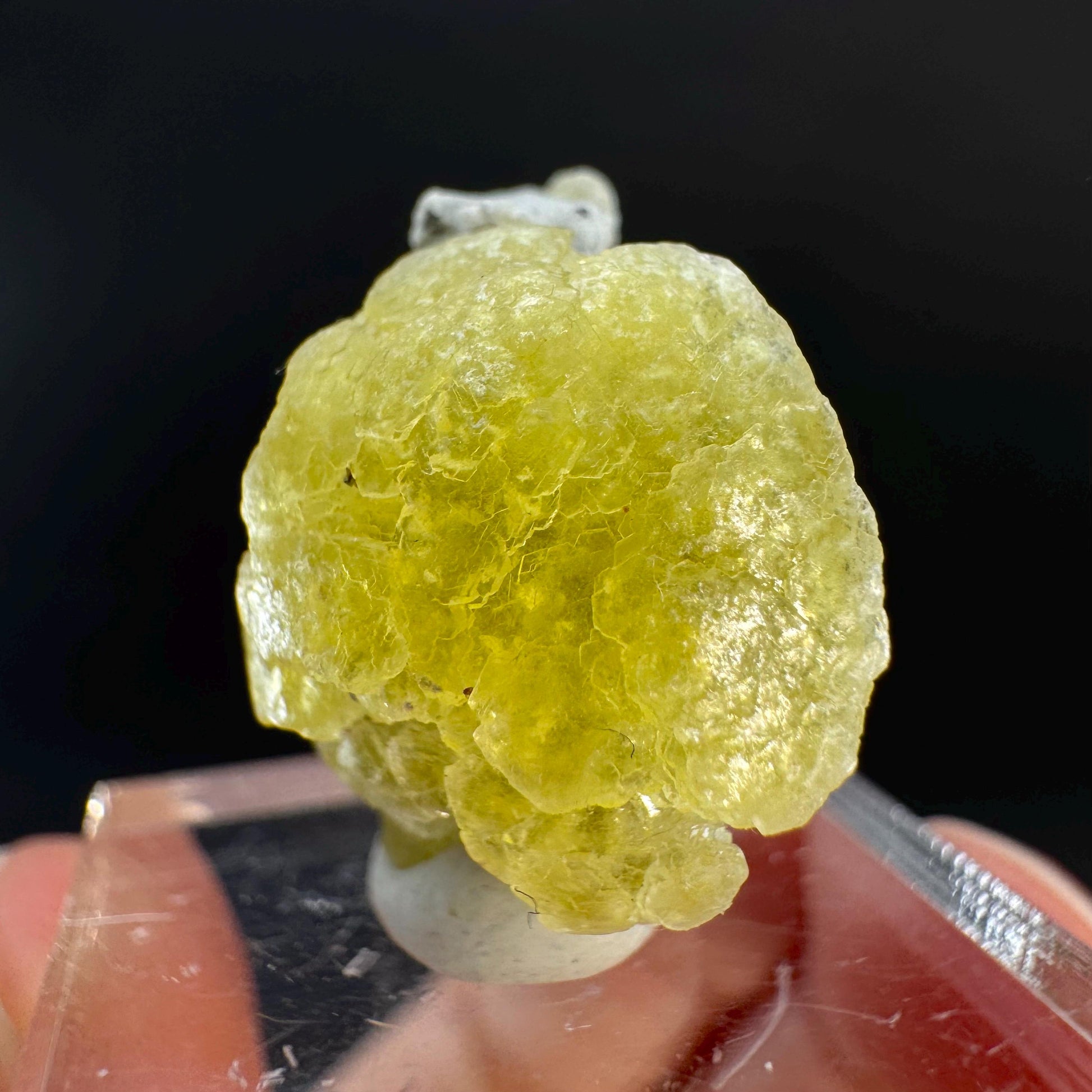Brucite | Yellow Crystal, Lustrous Mineral Specimen From Pakistan