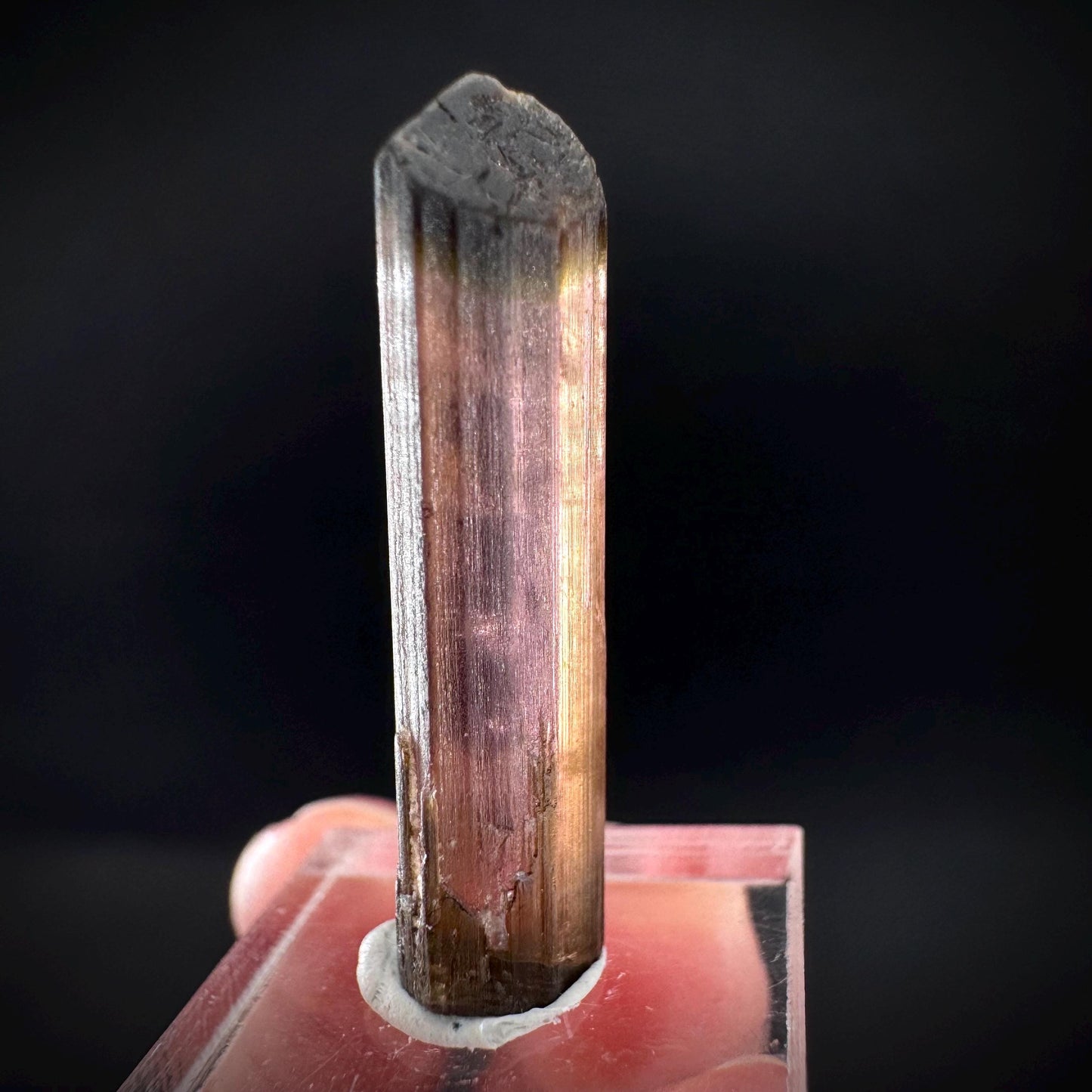 Elbaite Tourmaline | Pink & Green Crystal, mineral specimen from Paprok