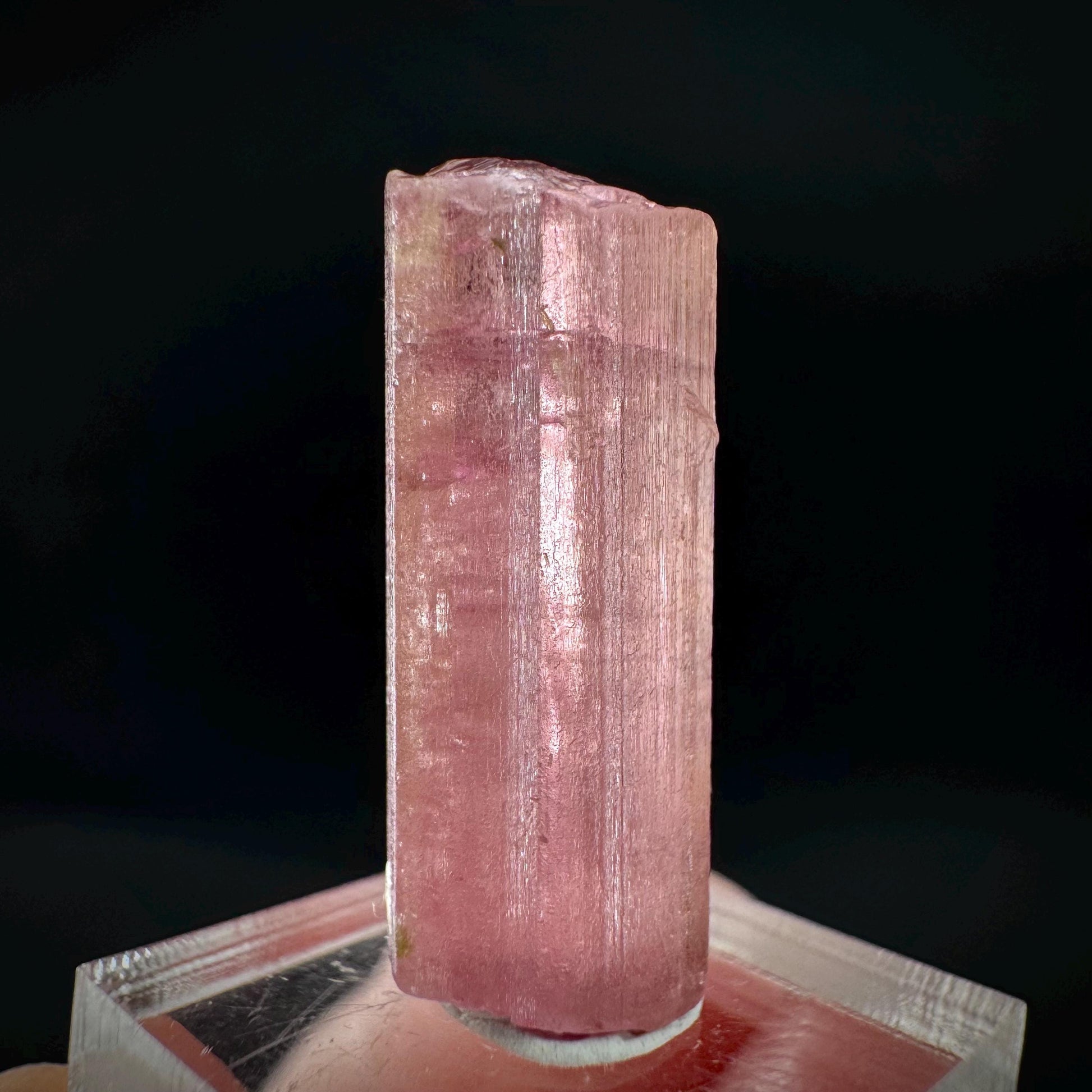 Elbaite Tourmaline | Pink Crystal, mineral specimen from Paprok