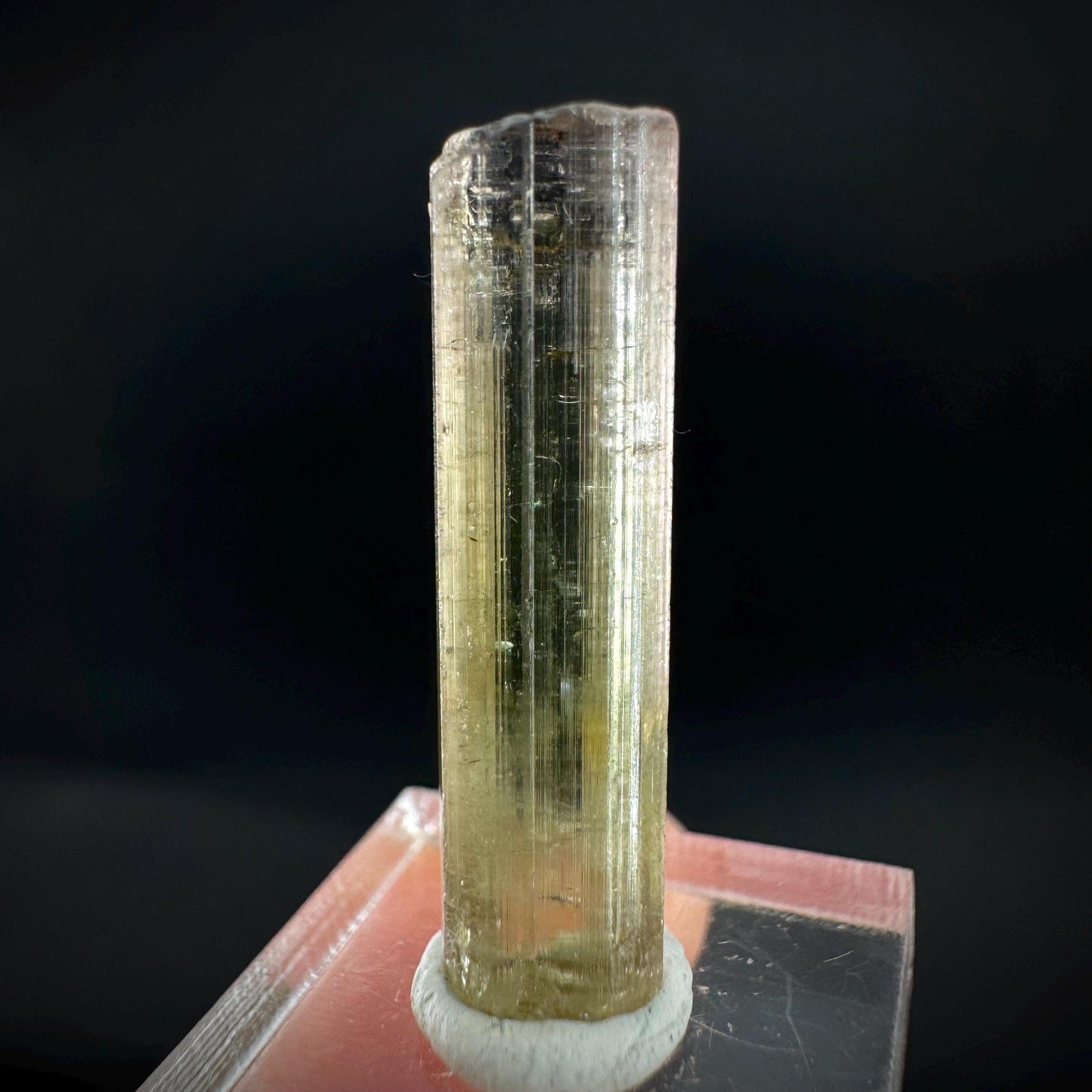 Elbaite Tourmaline | Green & Pink Crystal, mineral specimen from Paprok
