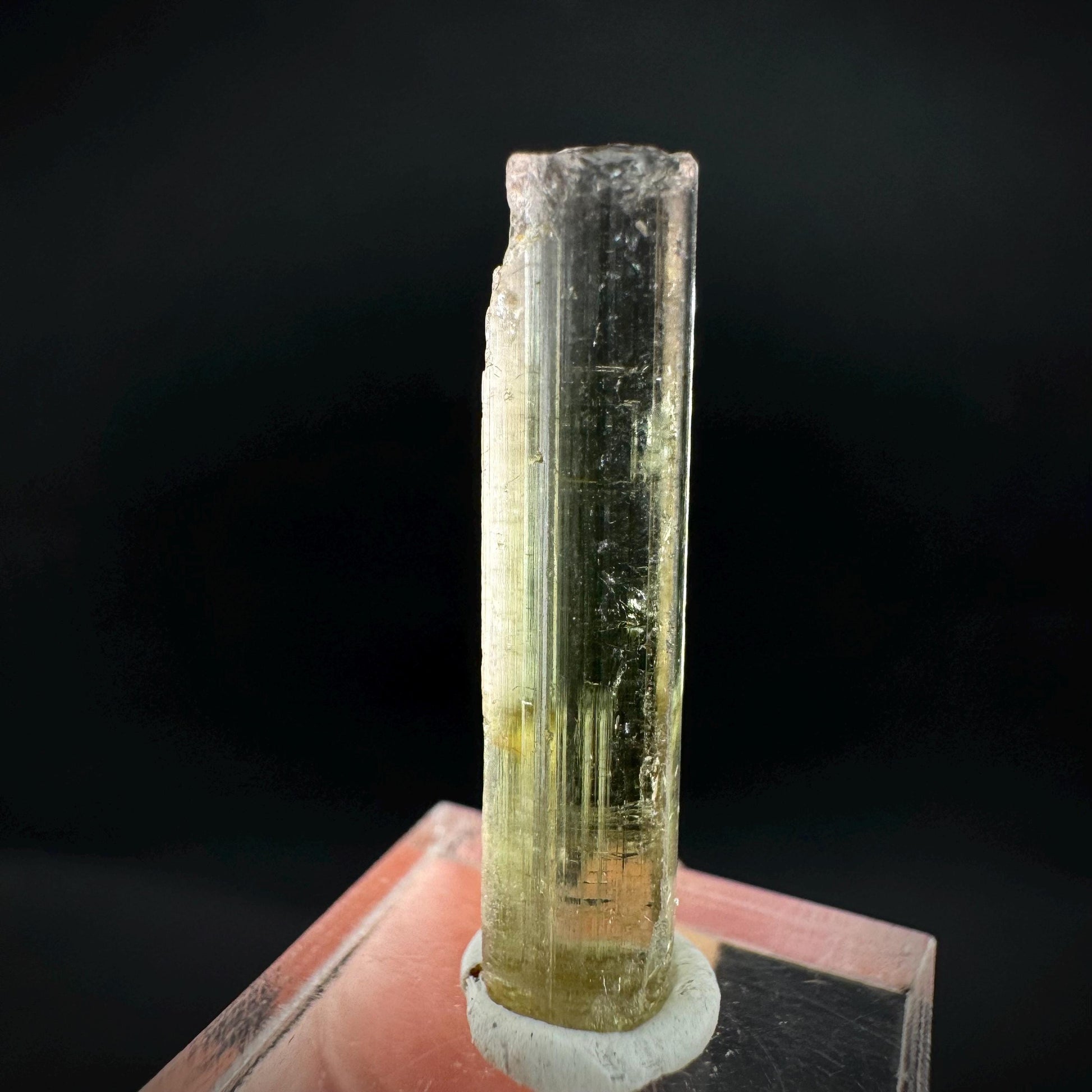 Elbaite Tourmaline | Green & Pink Crystal, mineral specimen from Paprok