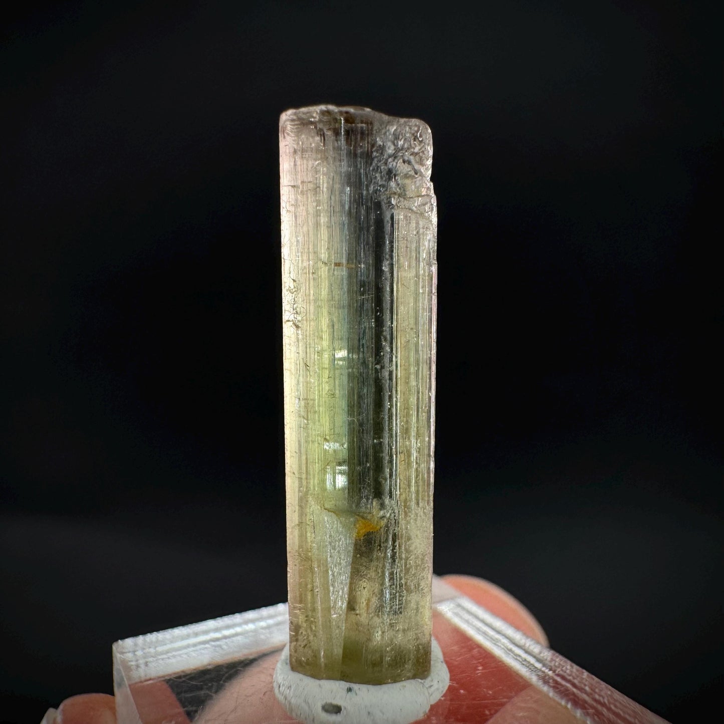 Elbaite Tourmaline | Green & Pink Crystal, mineral specimen from Paprok