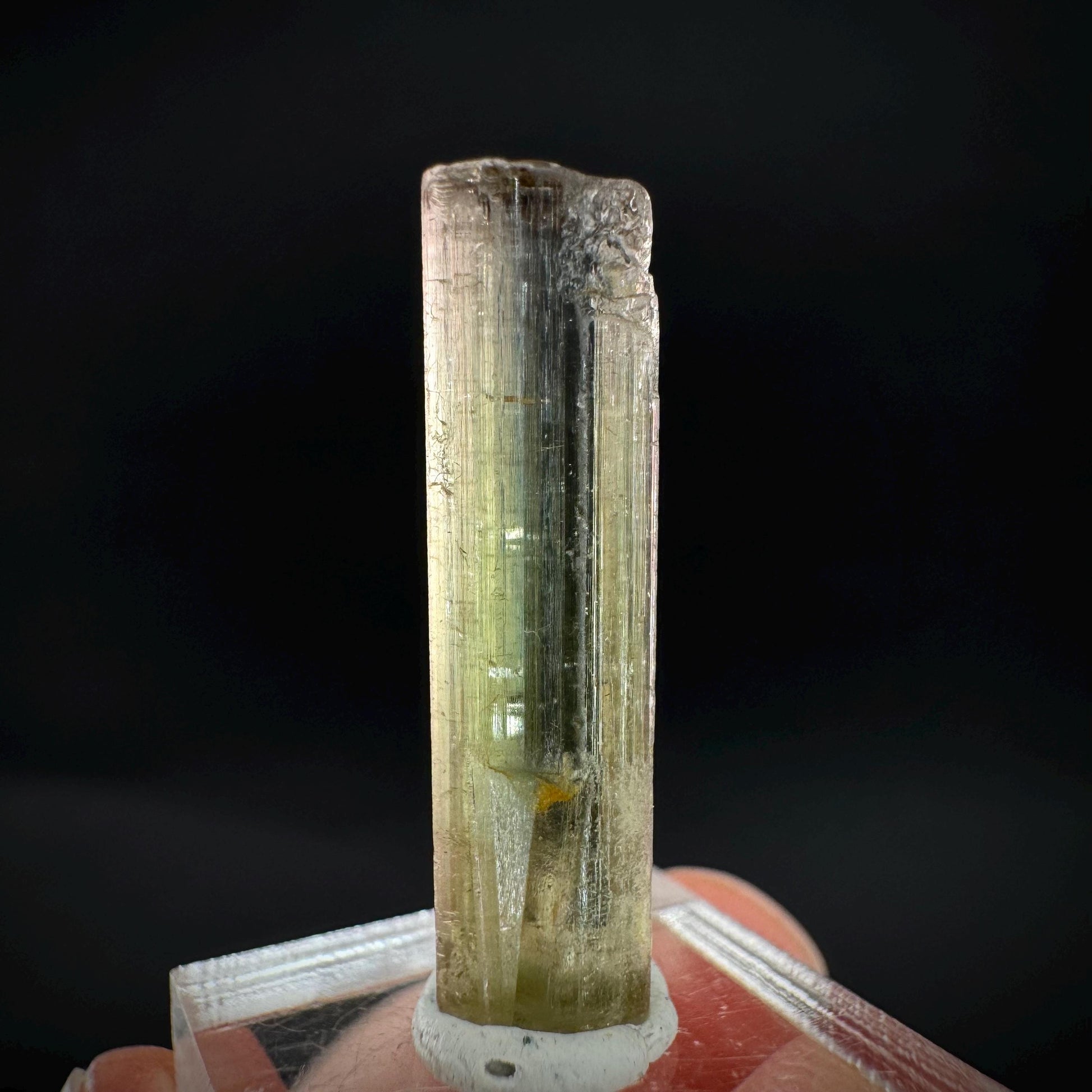 Elbaite Tourmaline | Green & Pink Crystal, mineral specimen from Paprok