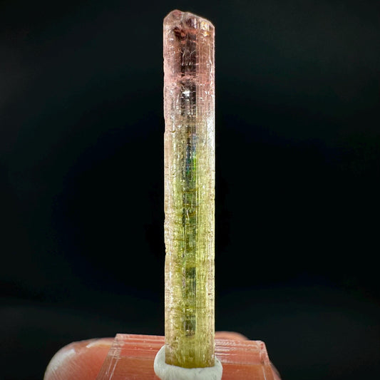 Watermelon Tourmaline | Green & Pink Elbaite Crystal, mineral specimen from Paprok