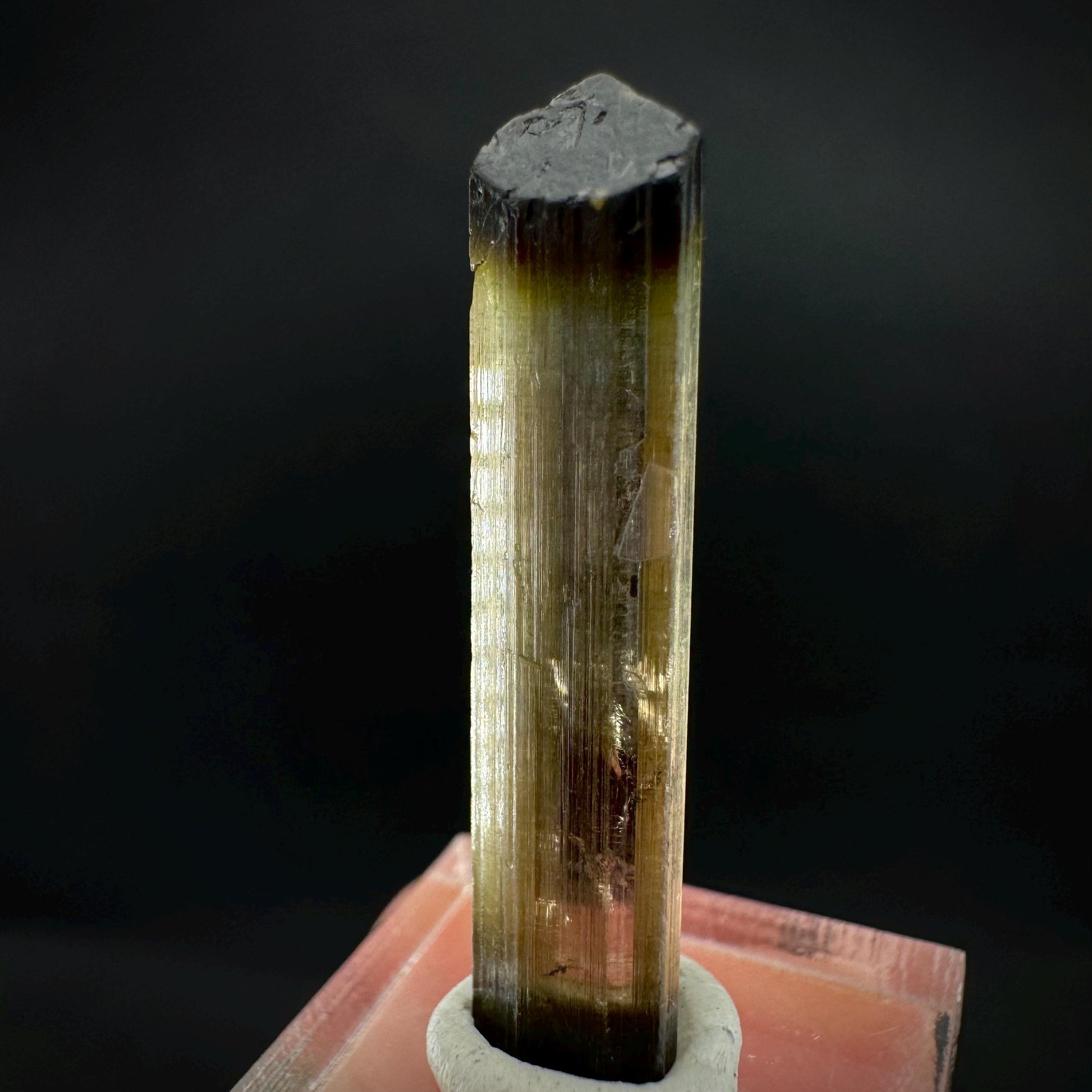 Elbaite Tourmaline | Green & Pink Crystal, mineral specimen from Paprok