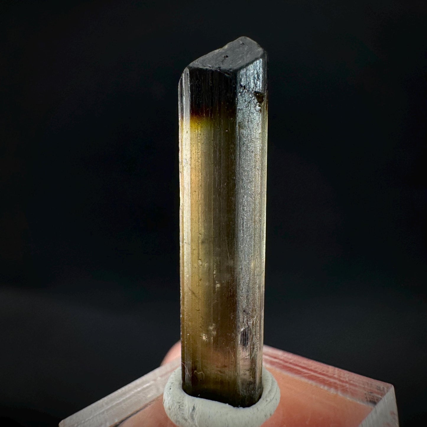 Elbaite Tourmaline | Green & Pink Crystal, mineral specimen from Paprok