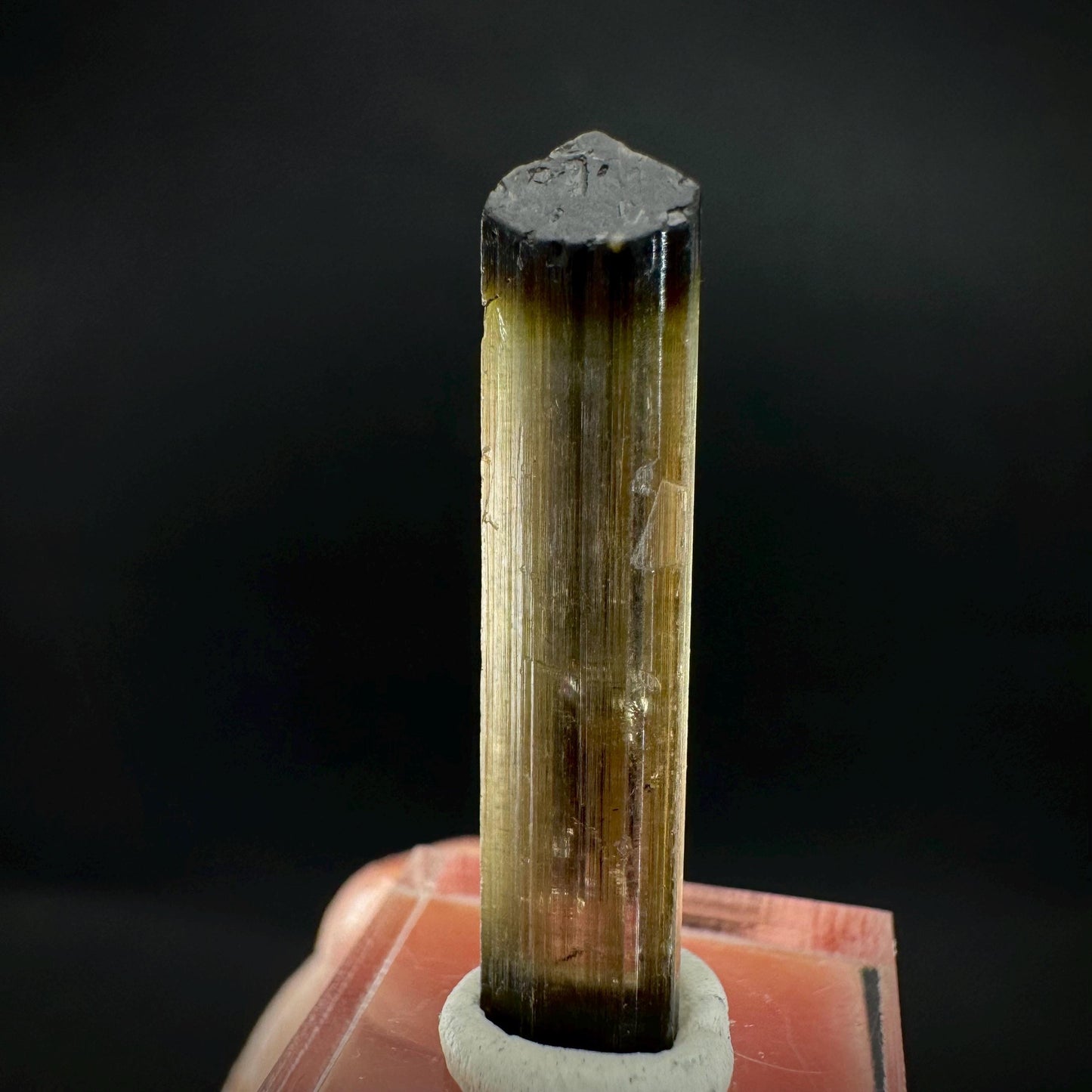 Elbaite Tourmaline | Green & Pink Crystal, mineral specimen from Paprok