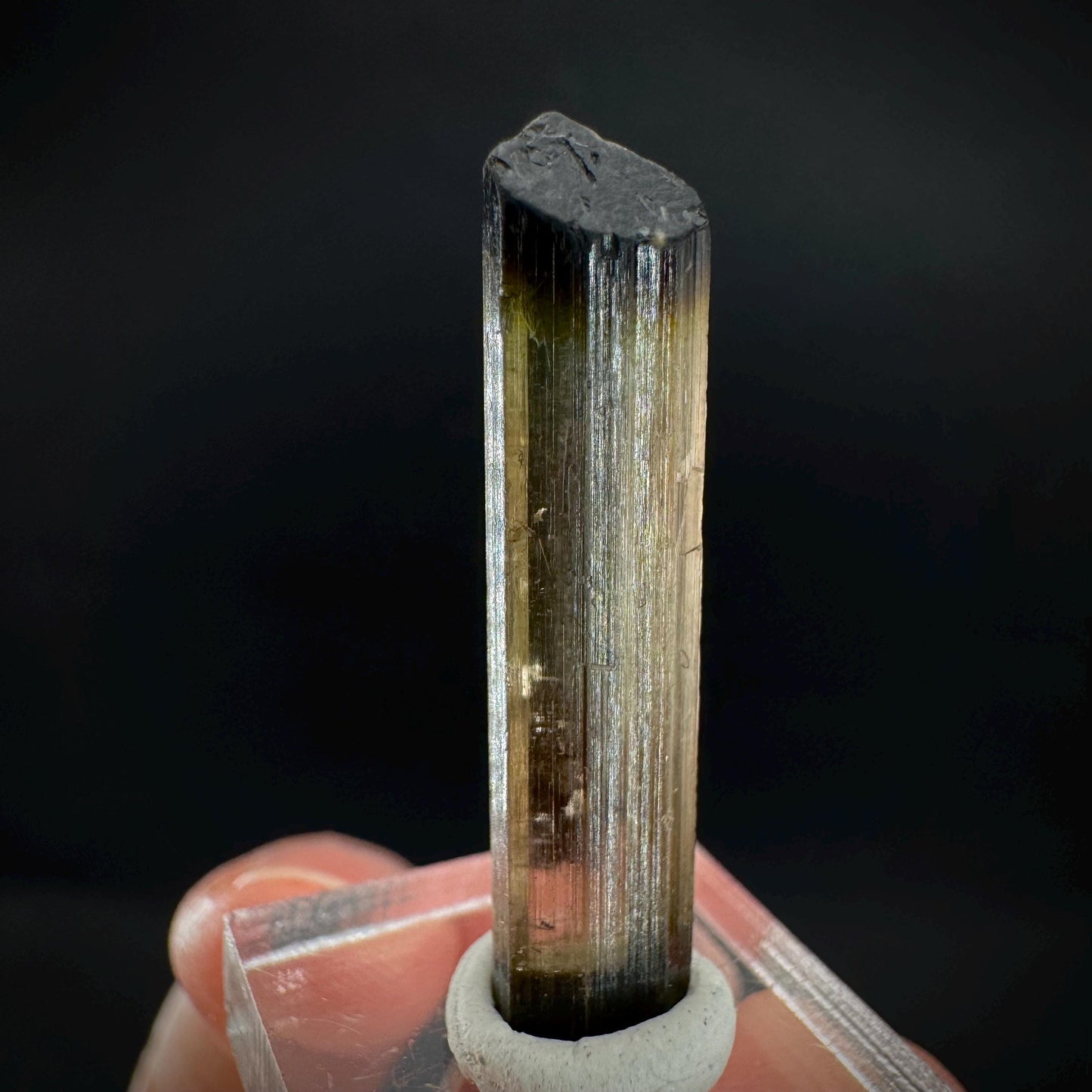 Elbaite Tourmaline | Green & Pink Crystal, mineral specimen from Paprok