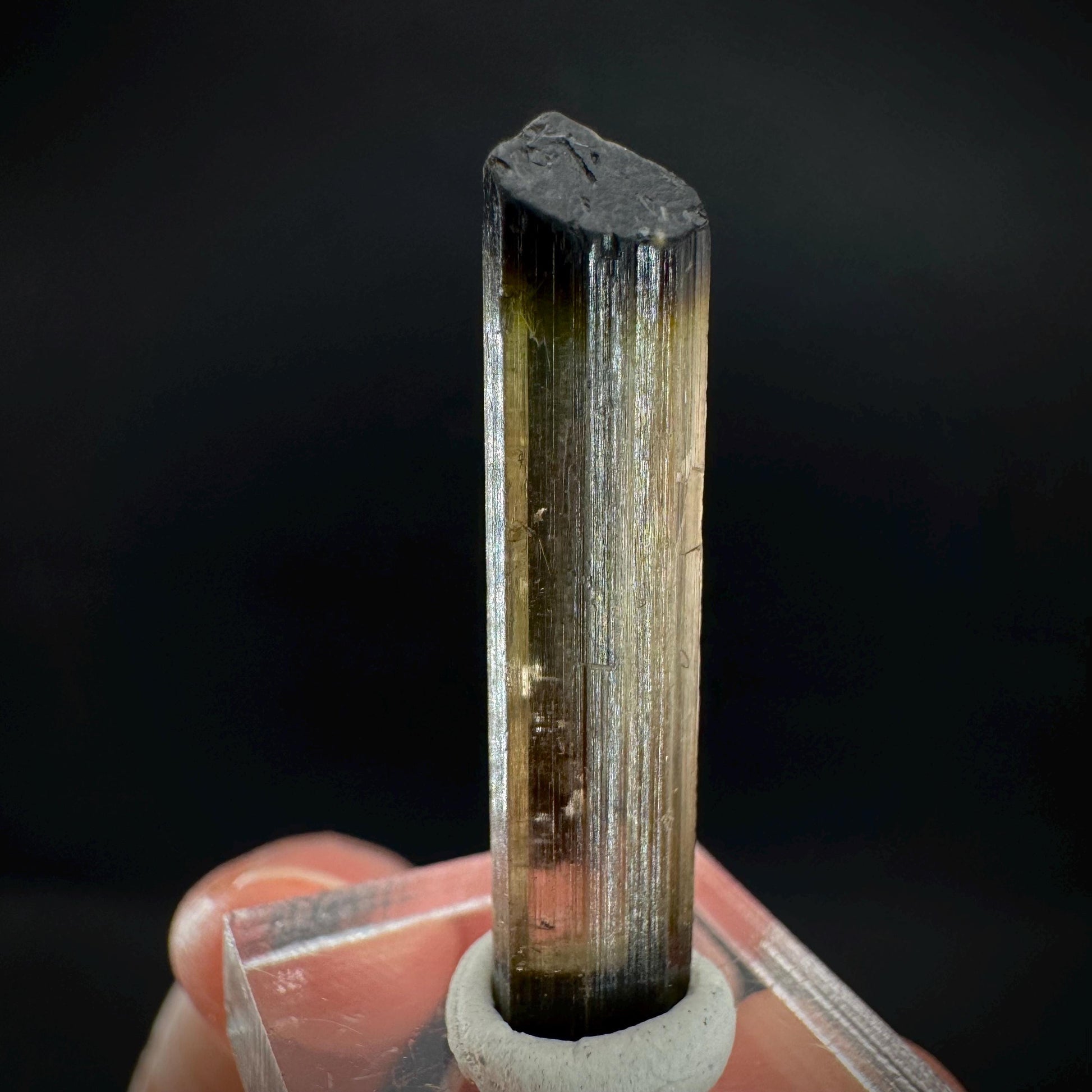 Elbaite Tourmaline | Green & Pink Crystal, mineral specimen from Paprok