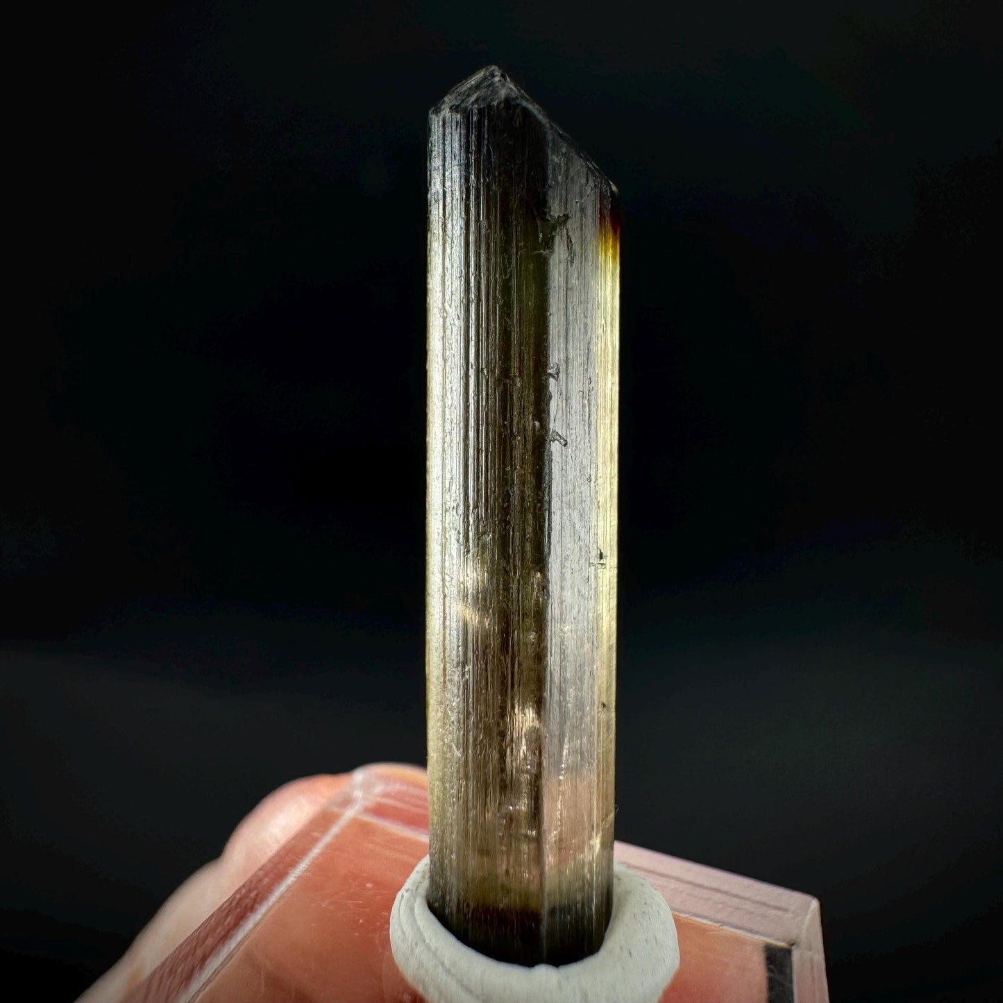 Elbaite Tourmaline | Green & Pink Crystal, mineral specimen from Paprok