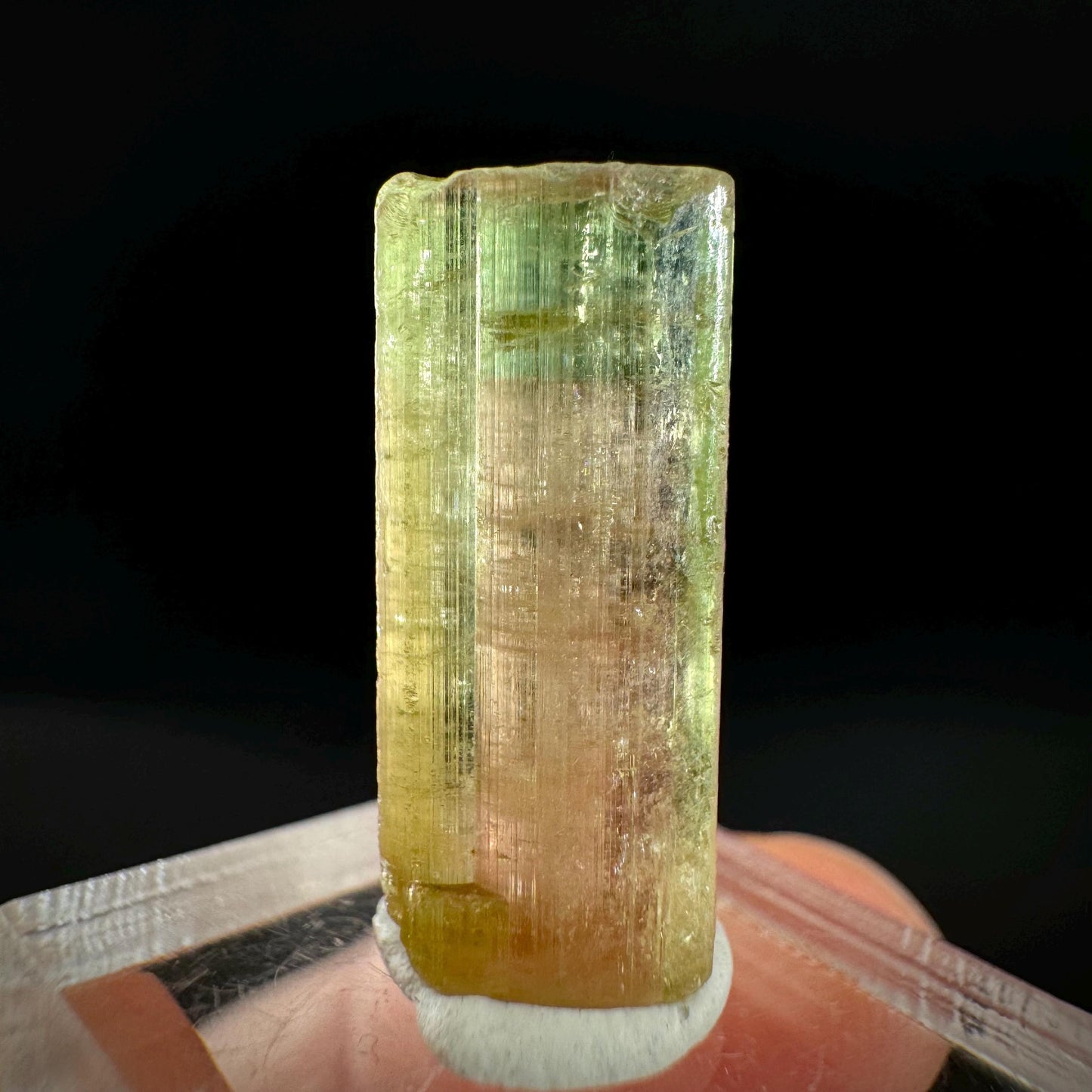 Watermelon Tourmaline | Green & Pink Elbaite Crystal, mineral specimen from Paprok