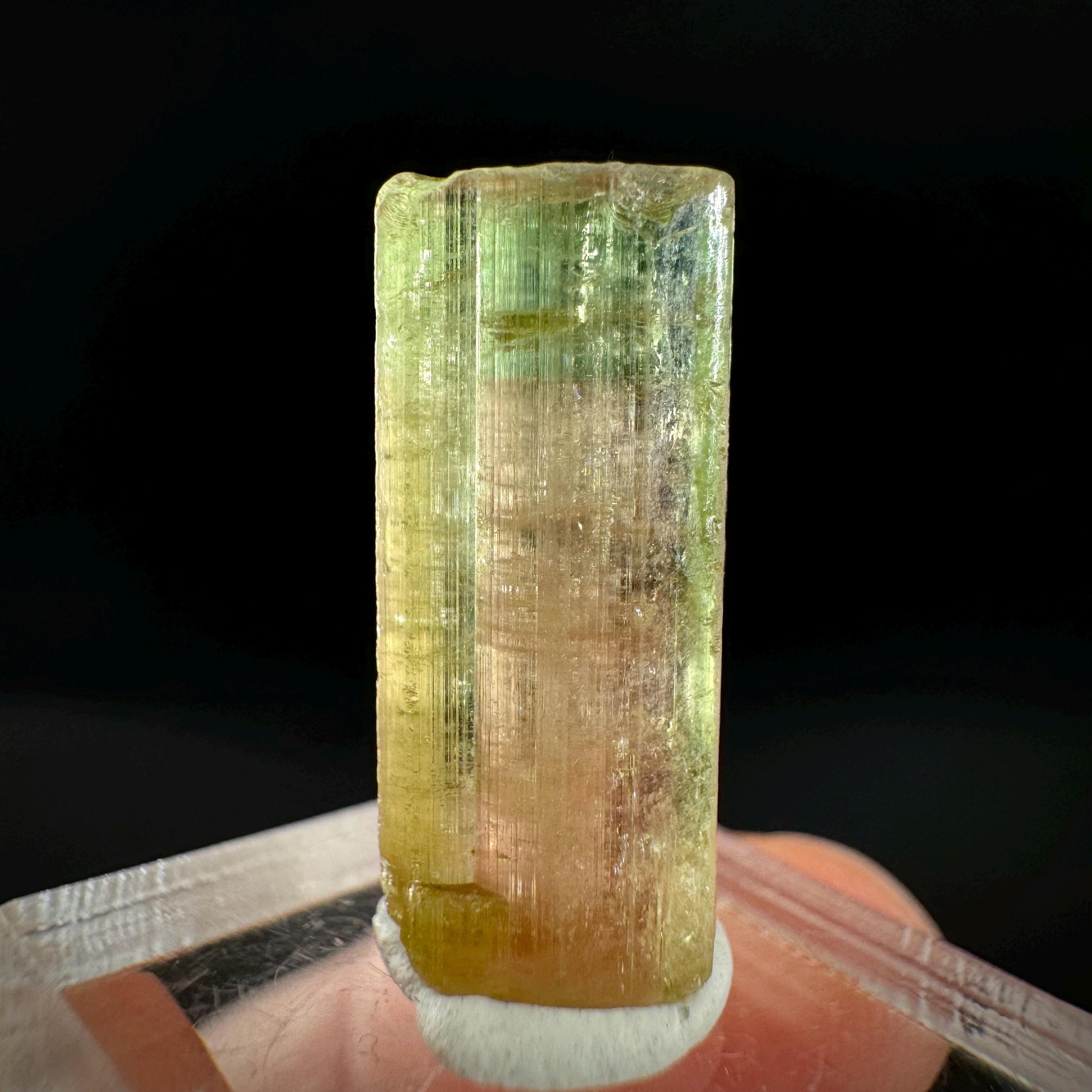 Watermelon Tourmaline | Green & Pink Elbaite Crystal, mineral specimen from Paprok