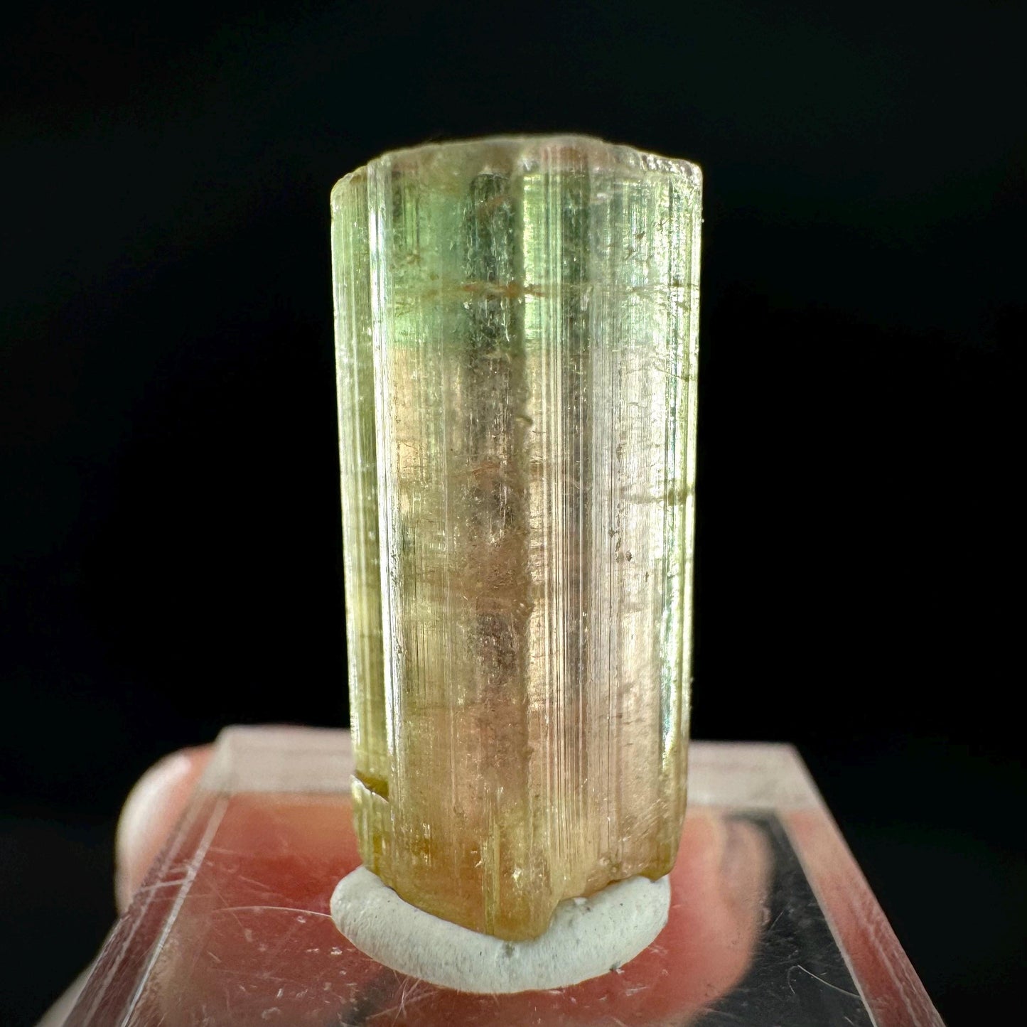 Watermelon Tourmaline | Green & Pink Elbaite Crystal, mineral specimen from Paprok