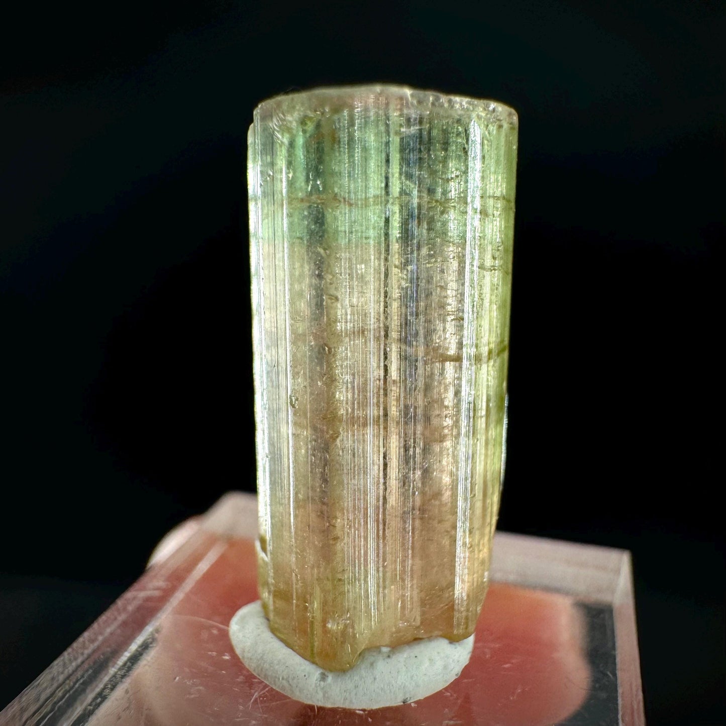 Watermelon Tourmaline | Green & Pink Elbaite Crystal, mineral specimen from Paprok