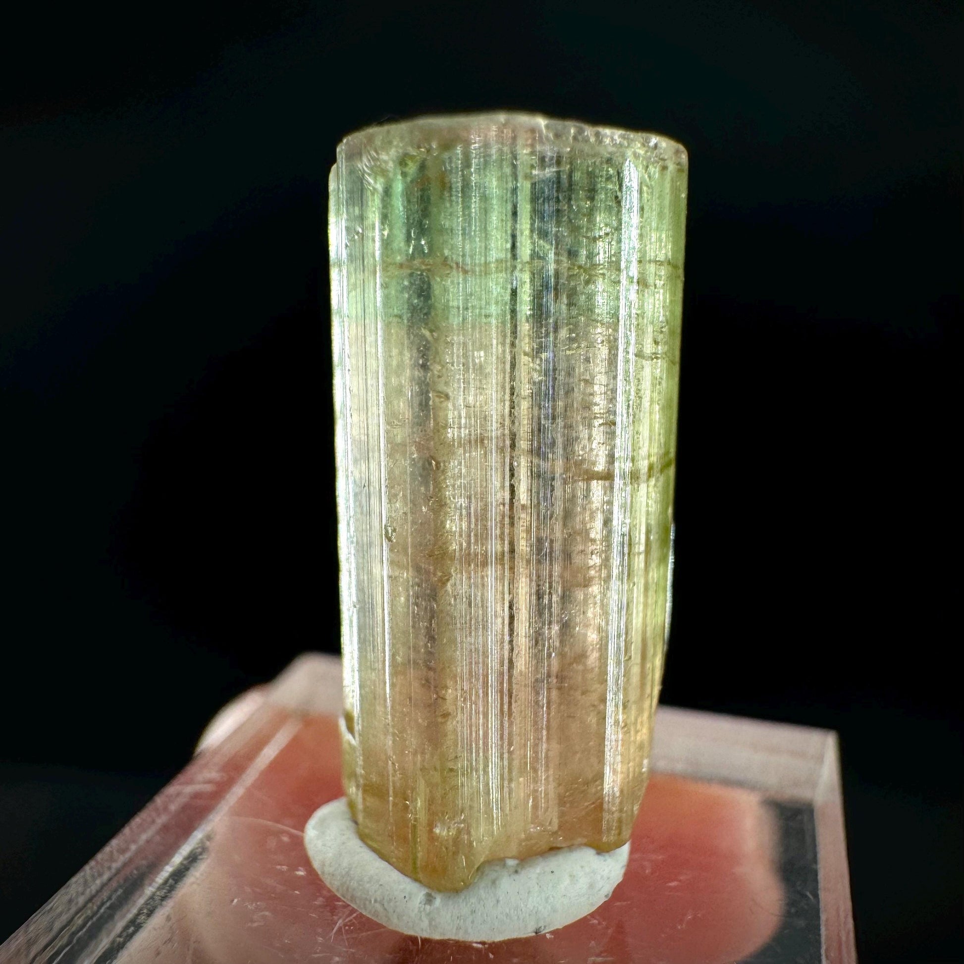 Watermelon Tourmaline | Green & Pink Elbaite Crystal, mineral specimen from Paprok