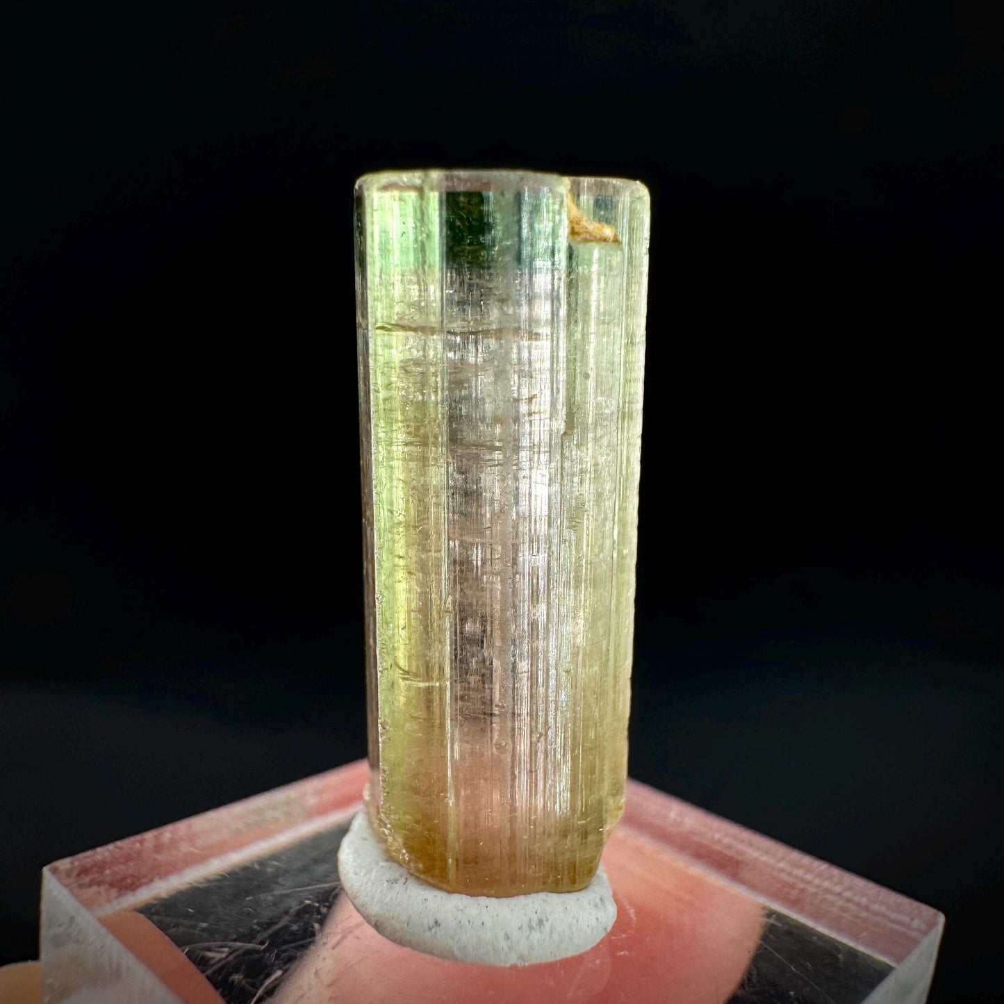 Watermelon Tourmaline | Green & Pink Elbaite Crystal, mineral specimen from Paprok