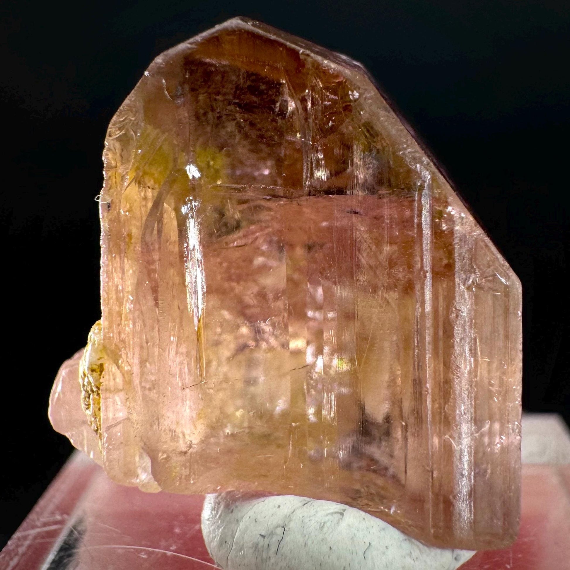Elbaite Tourmaline | Pink Crystal, mineral specimen from Paprok