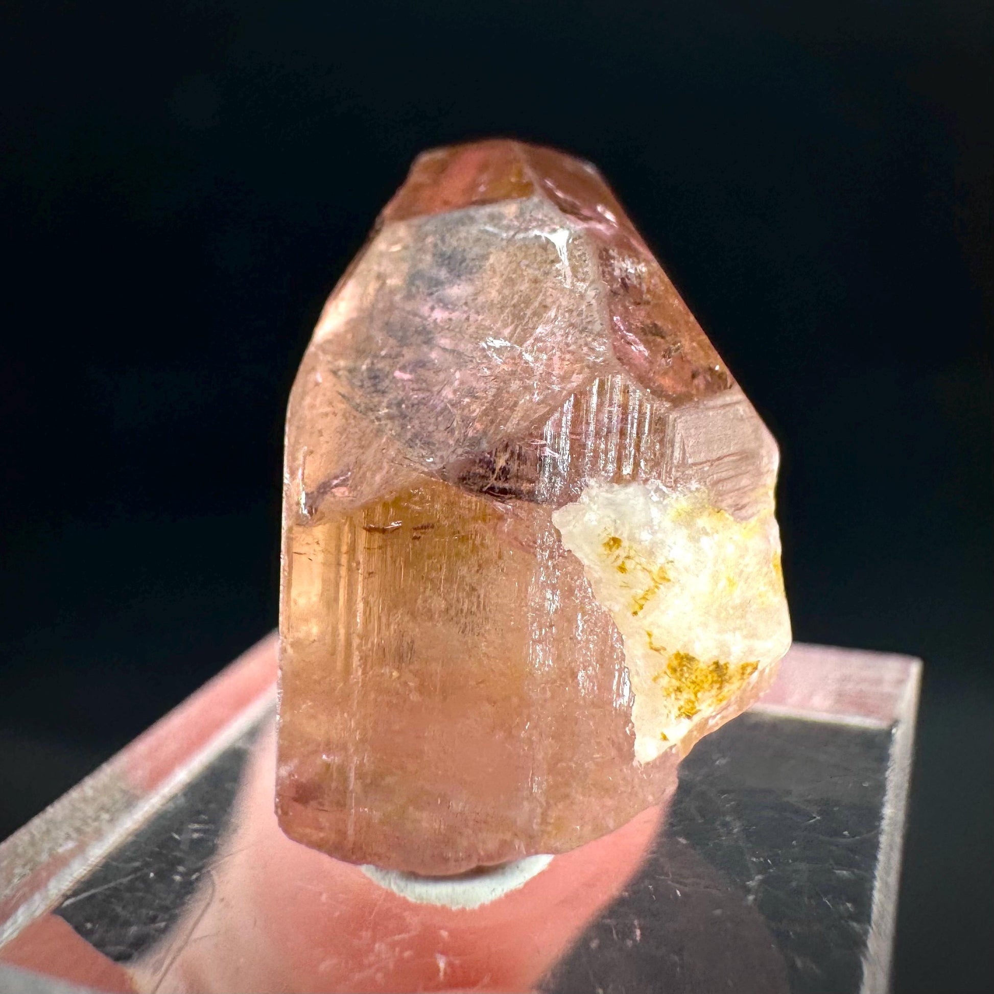Elbaite Tourmaline | Pink Crystal, mineral specimen from Paprok